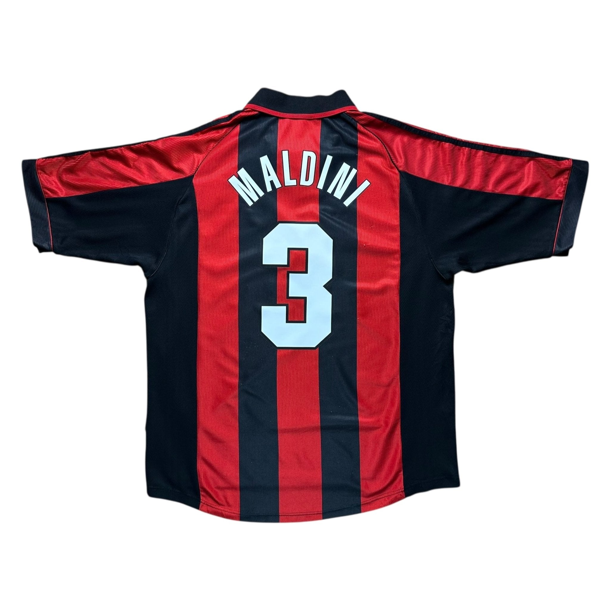 AC Milan 1998 - 00 Home Shirt (XL) Maldini 3 - Kitplug