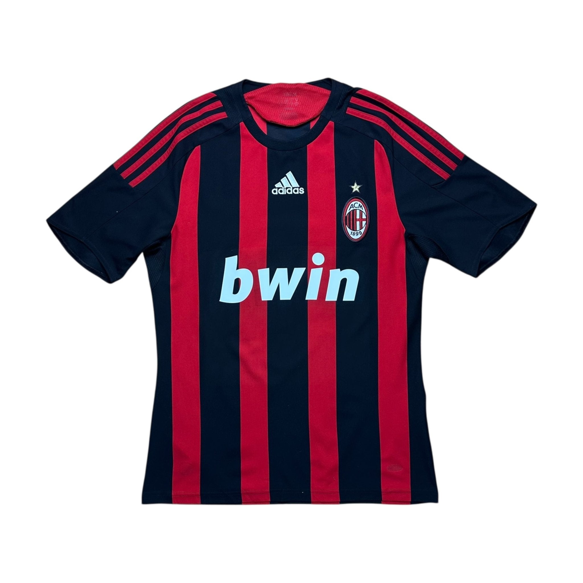AC Milan 2008 - 09 Home Shirt (XS) Ronaldinho 80 - Kitplug