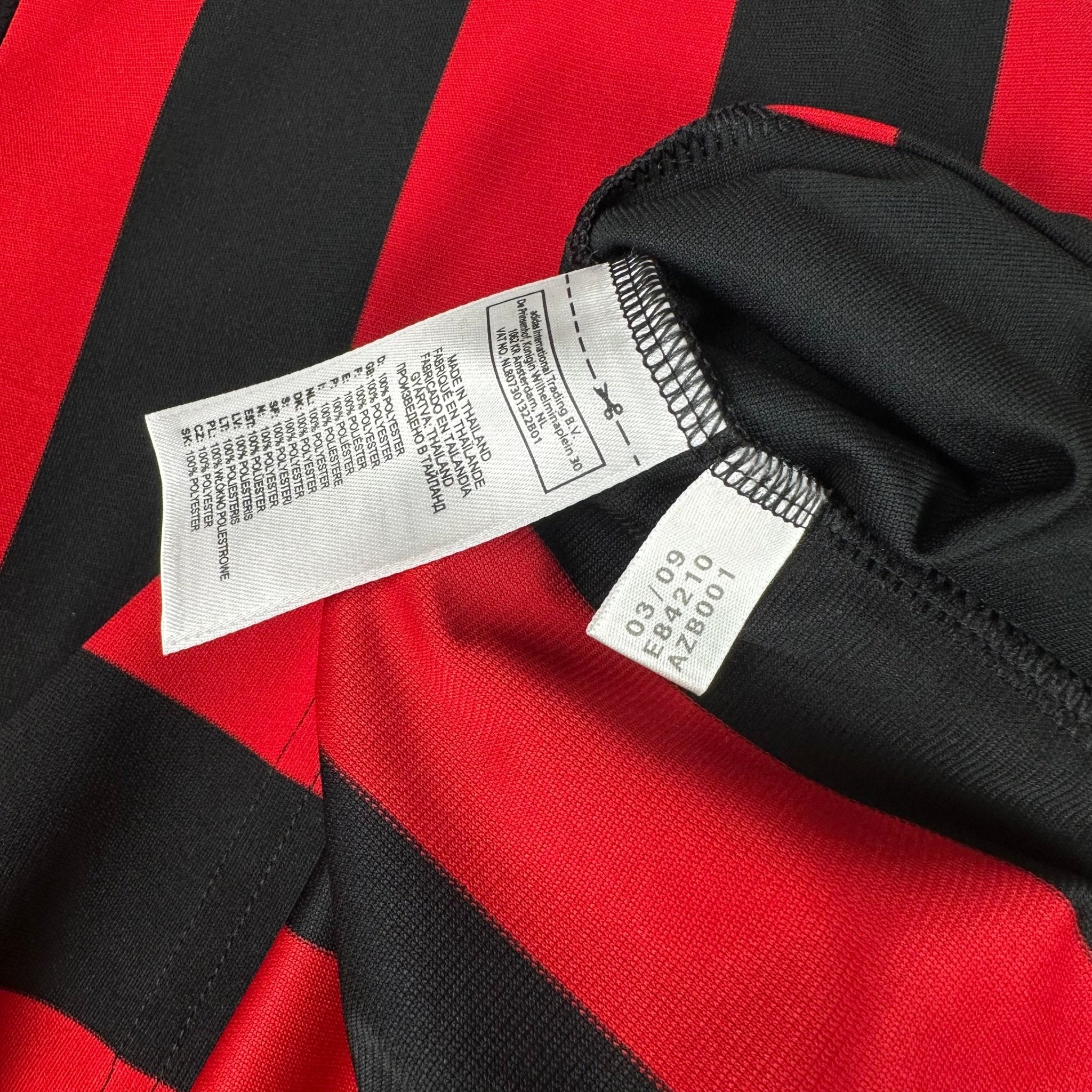 AC Milan 2009-10 Home Shirt (M) Beckham 32 - Kitplug