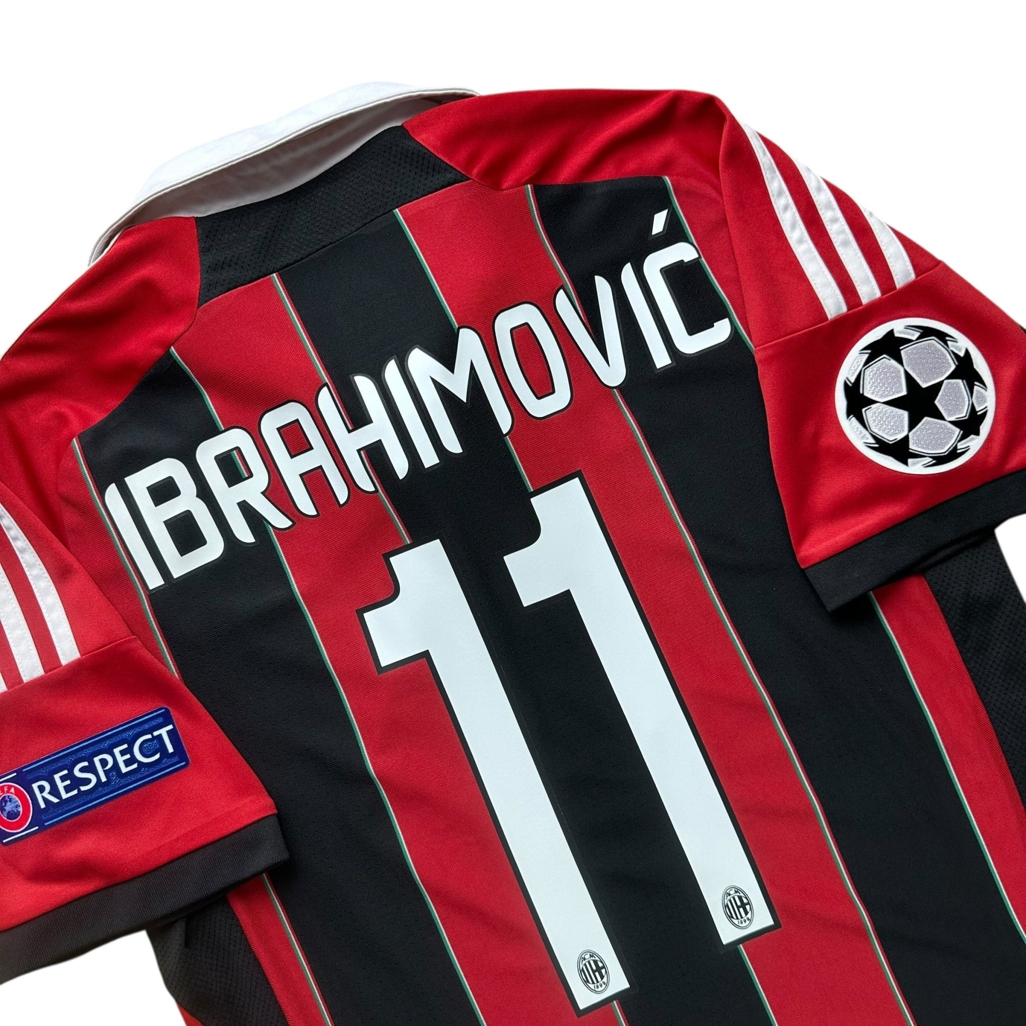 AC Milan 2012 - 13 Home Shirt (M) Ibrahimovic 11 - Kitplug
