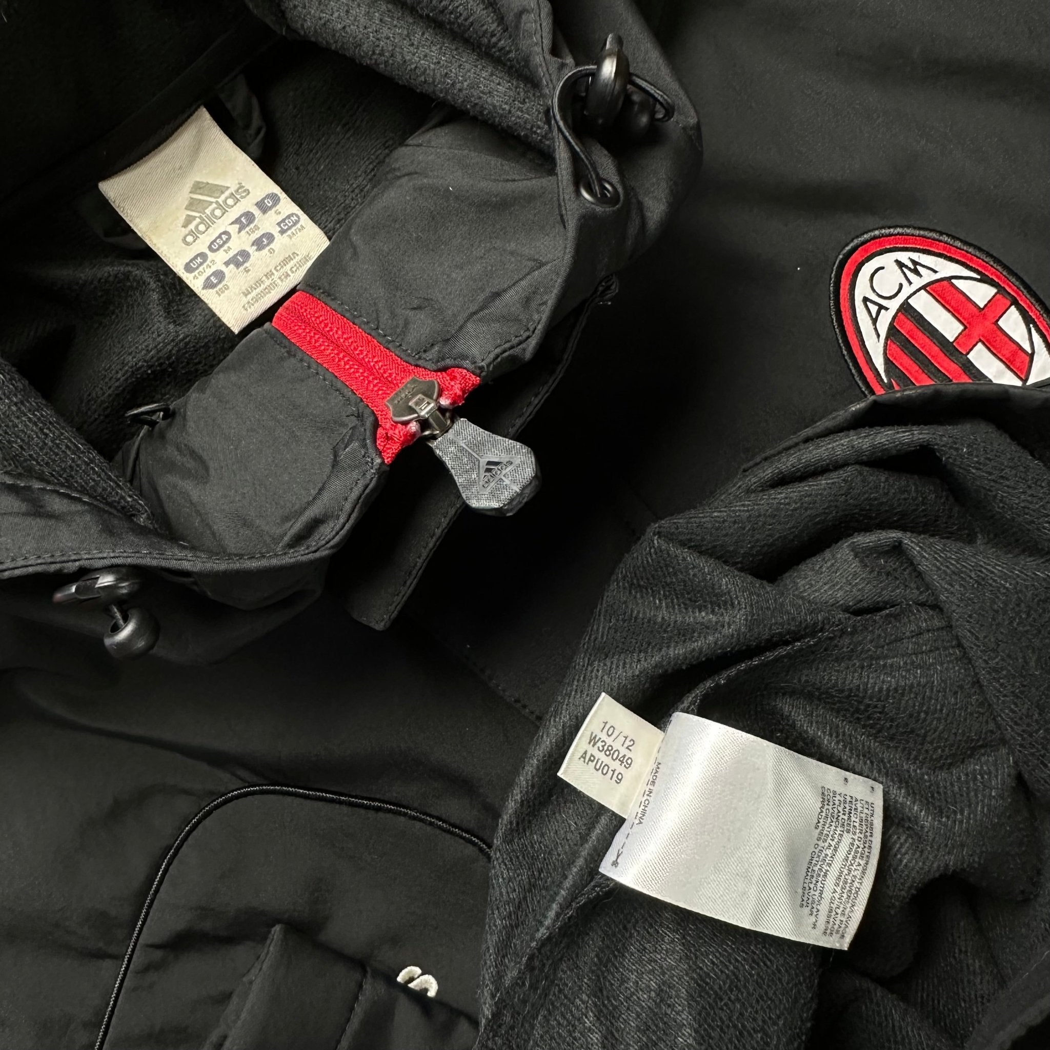 AC Milan 2012 - 13 Hooded Training Jacket (M) - Kitplug