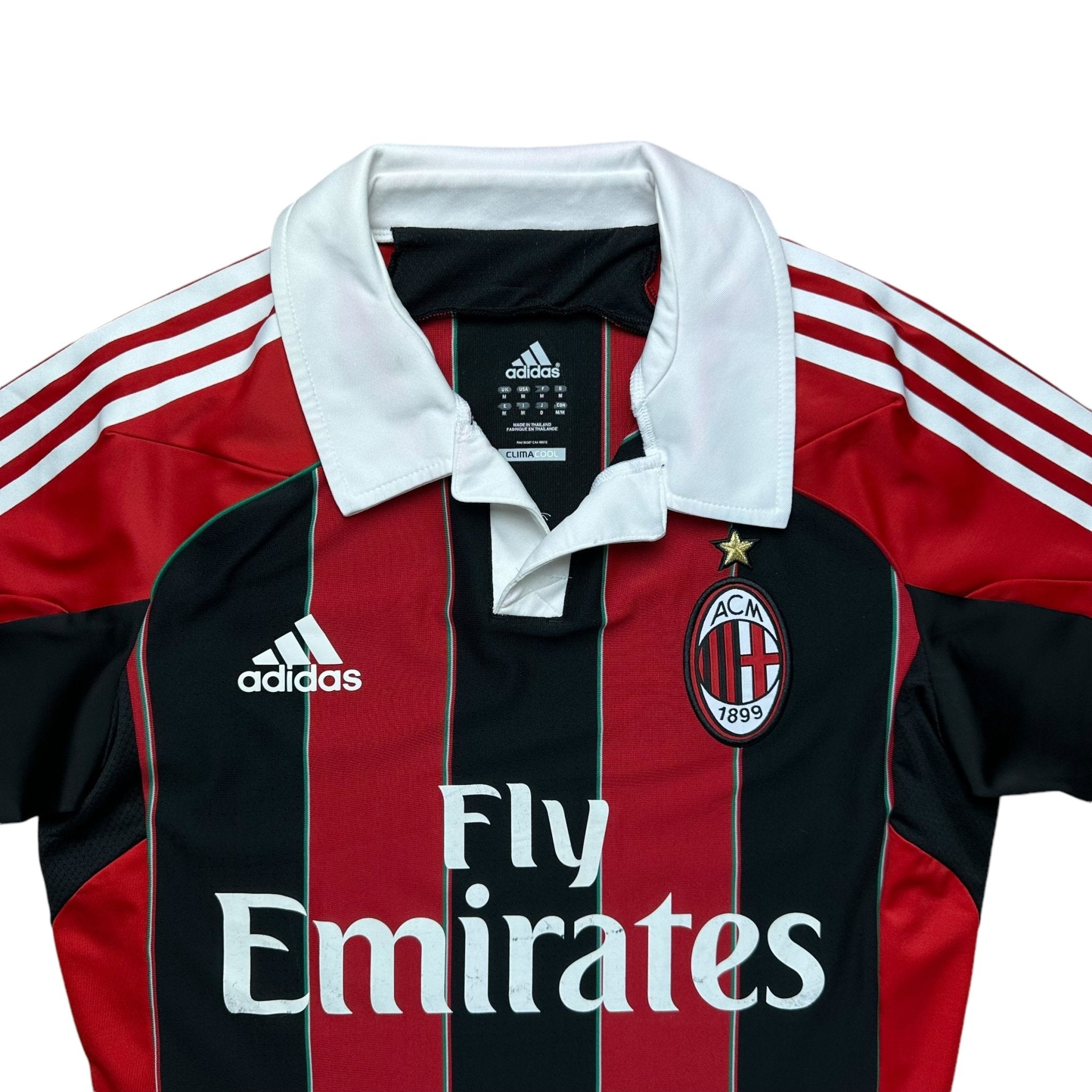 Ac Milan 2014 - 15 Tech Fit Home Shirt (M) - Kitplug