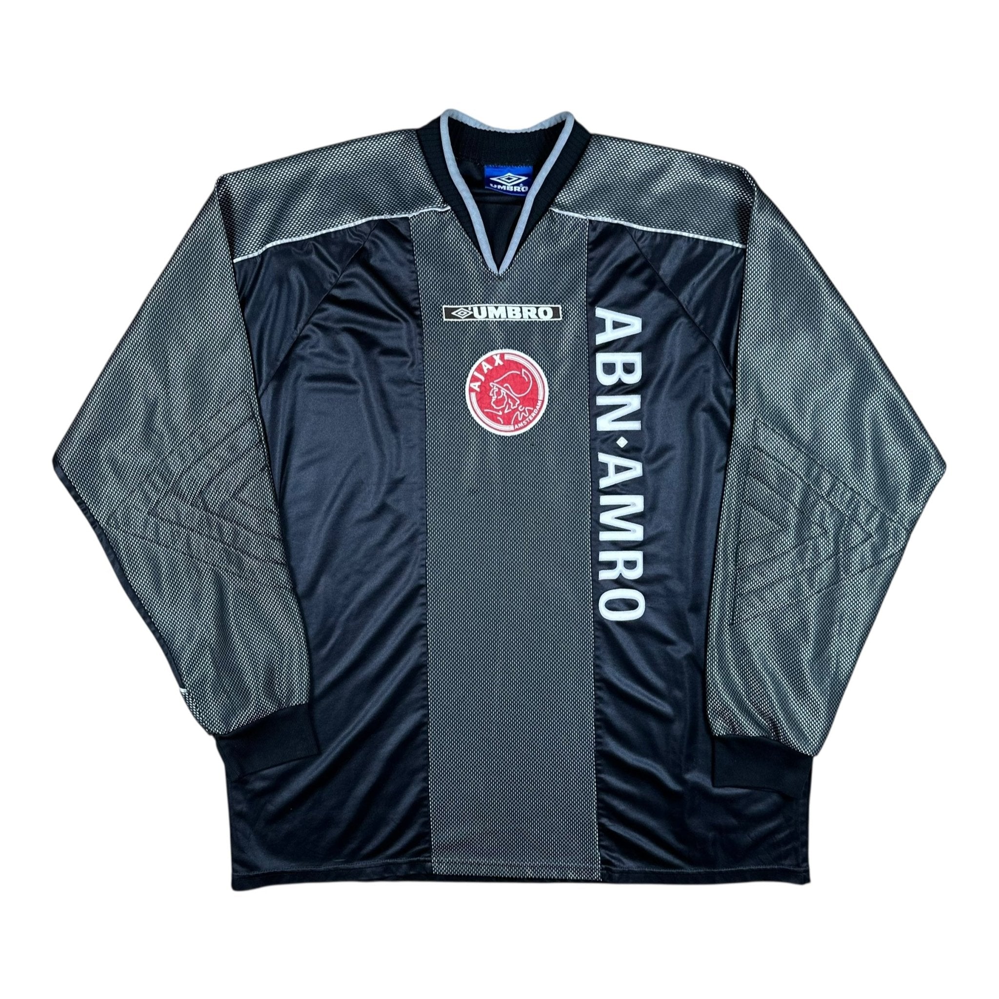 Ajax 1998-99 Gk Home Player Issue Shirt (XL) Van Der Sar #1 - Kitplug