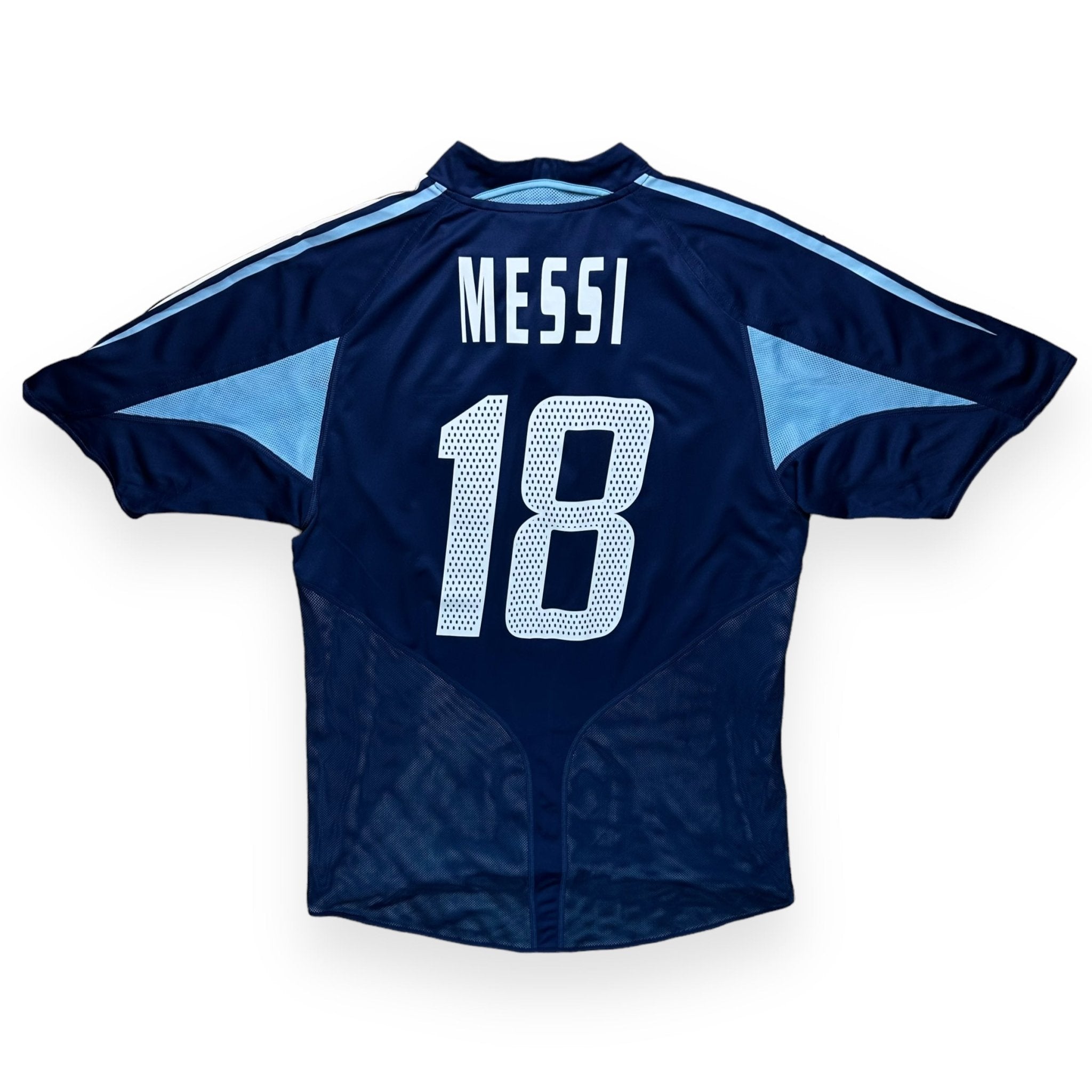 Argentina 2004 Away Shirt (M) Messi 18 - Kitplug