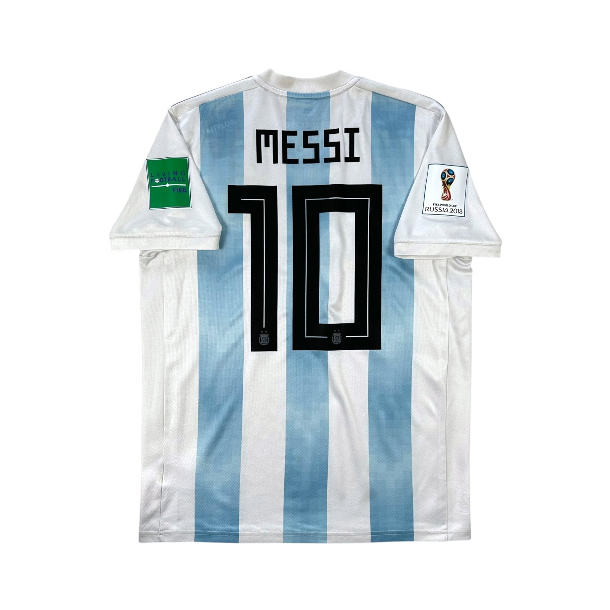 Argentina 2018 Home Shirt (M) Messi 10 - Kitplug