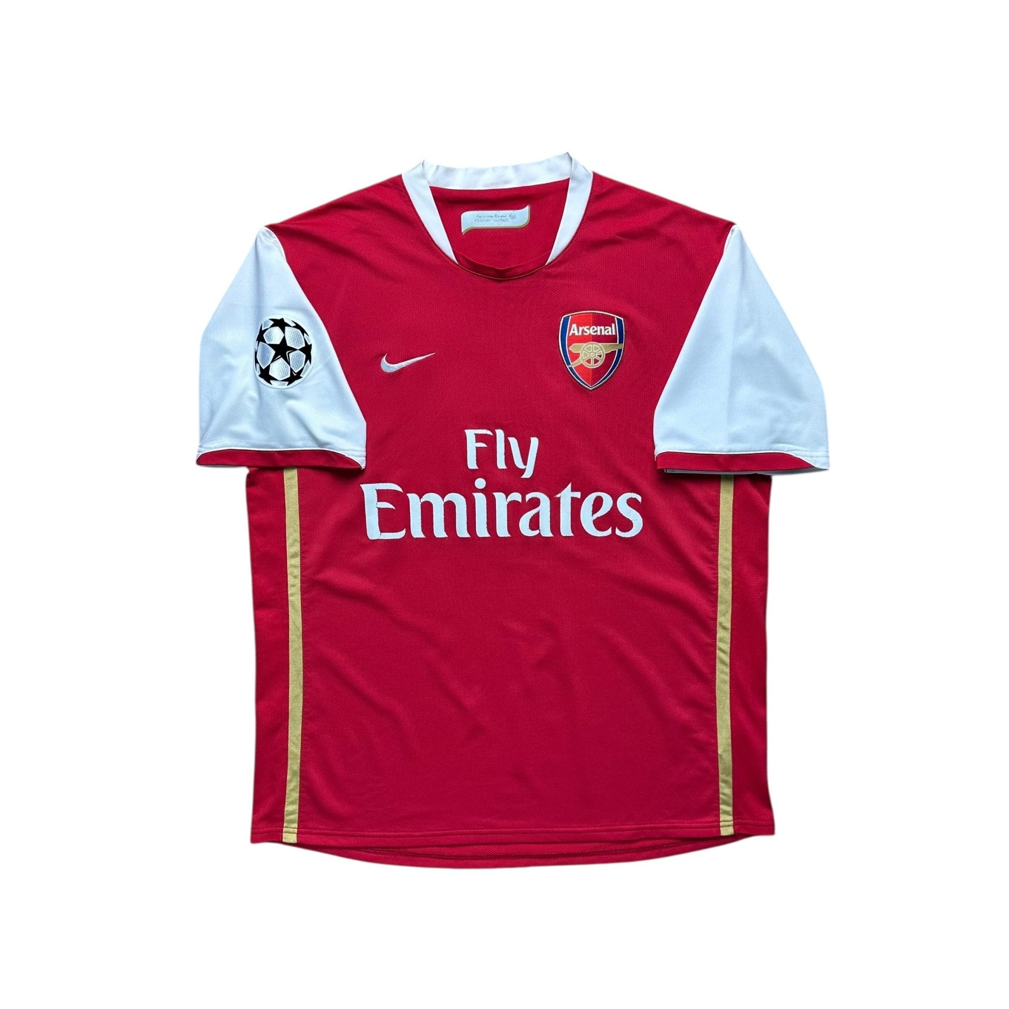 Arsenal 2006 - 08 Home Shirt (L) Henry 14 - Kitplug