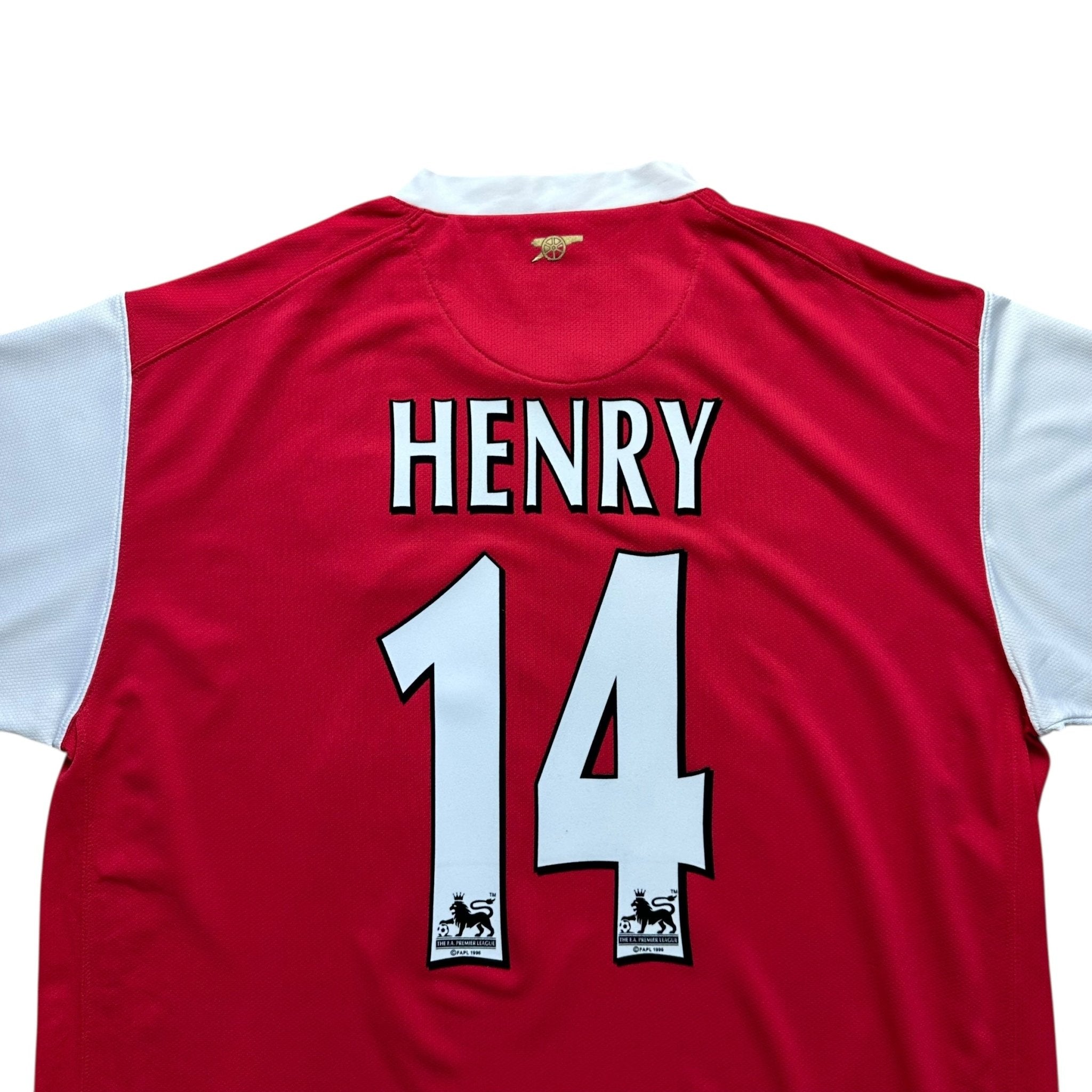 Arsenal 2006 - 08 Home Shirt (XL) Henry 14 - Kitplug
