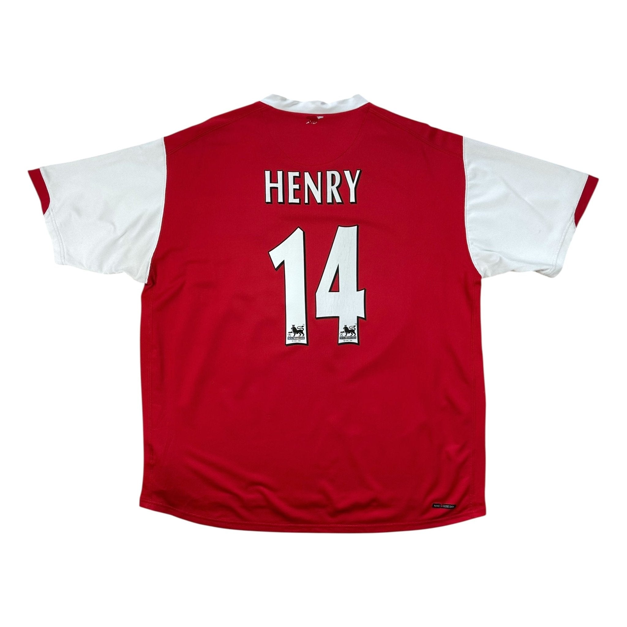 Arsenal 2006-08 Home Shirt (XXL) Henry 14 - Kitplug