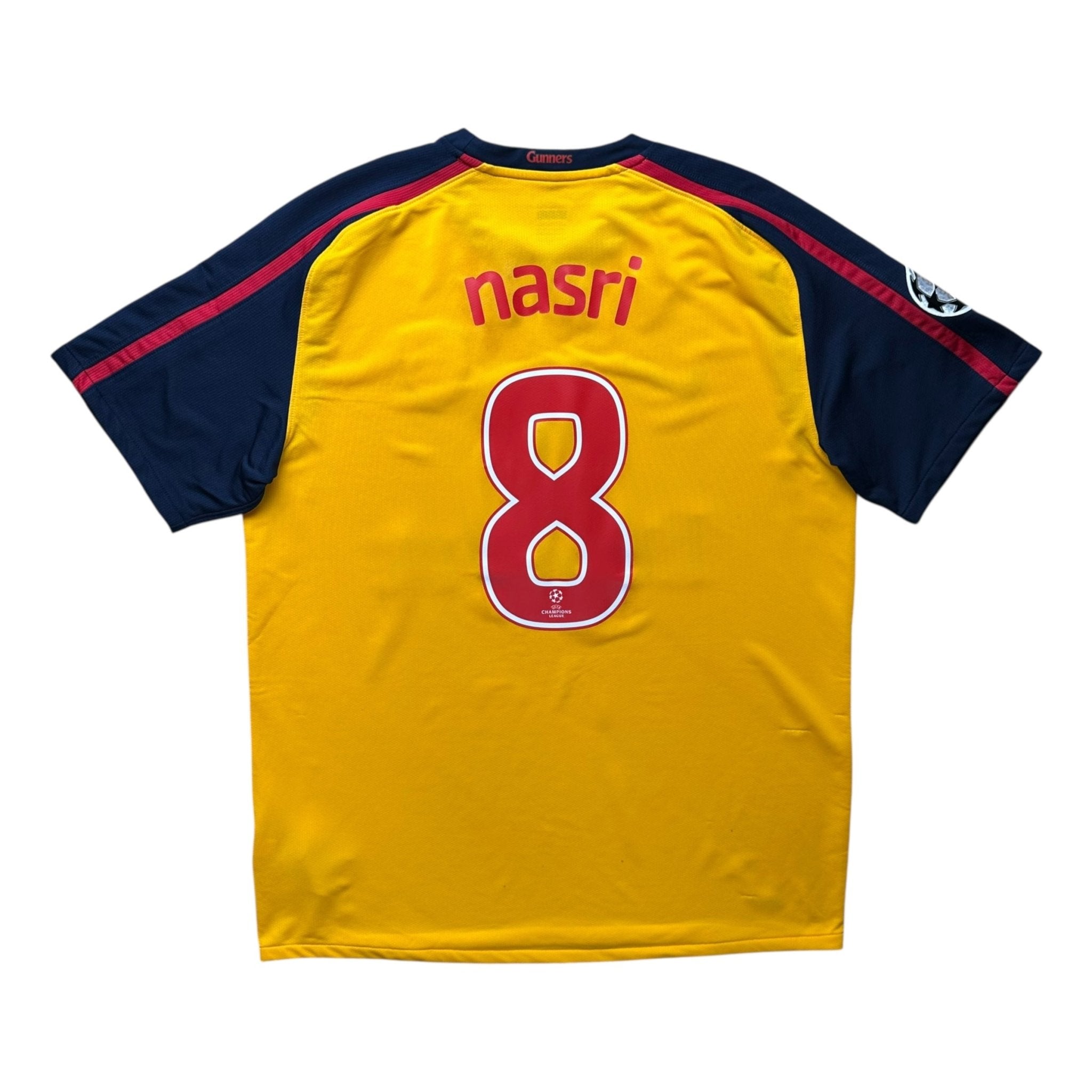 Arsenal 2008 - 09 Away Shirt (L) Nasri 8 - Kitplug