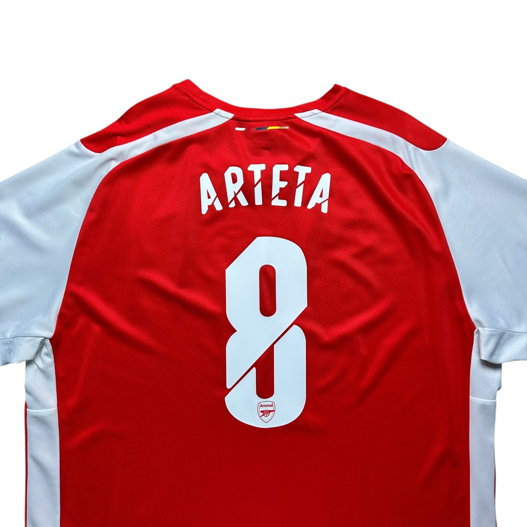 Arsenal 2014 - 15 Home Shirt (Multiple Sizes) Arteta 8 - Kitplug