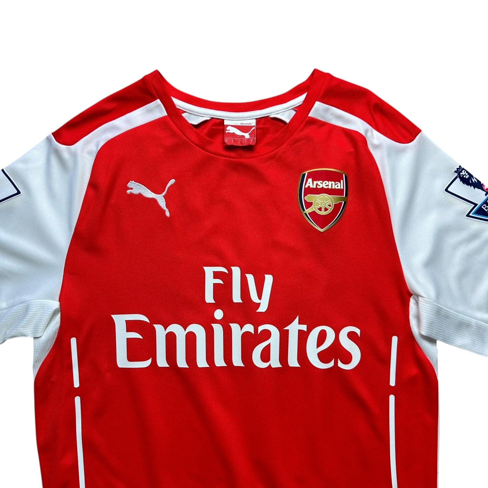 Arsenal 2014 - 15 Home Shirt (S) Ramsey 16 - Kitplug