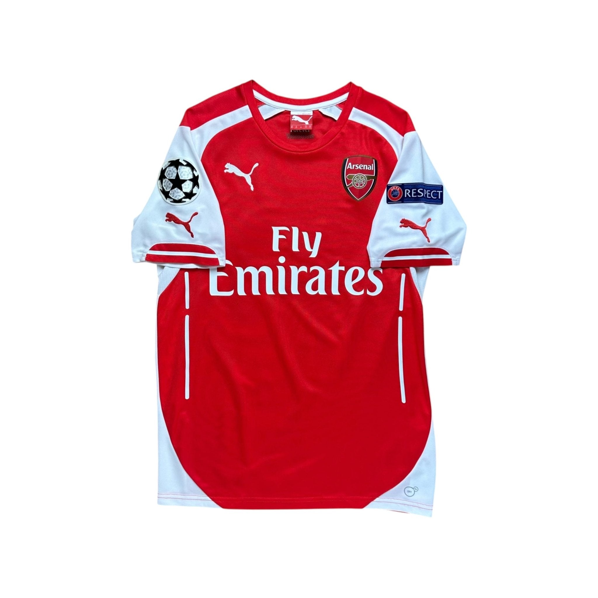 Arsenal 2014 - 15 Home Shirt (XS) Ozil 11 - Kitplug
