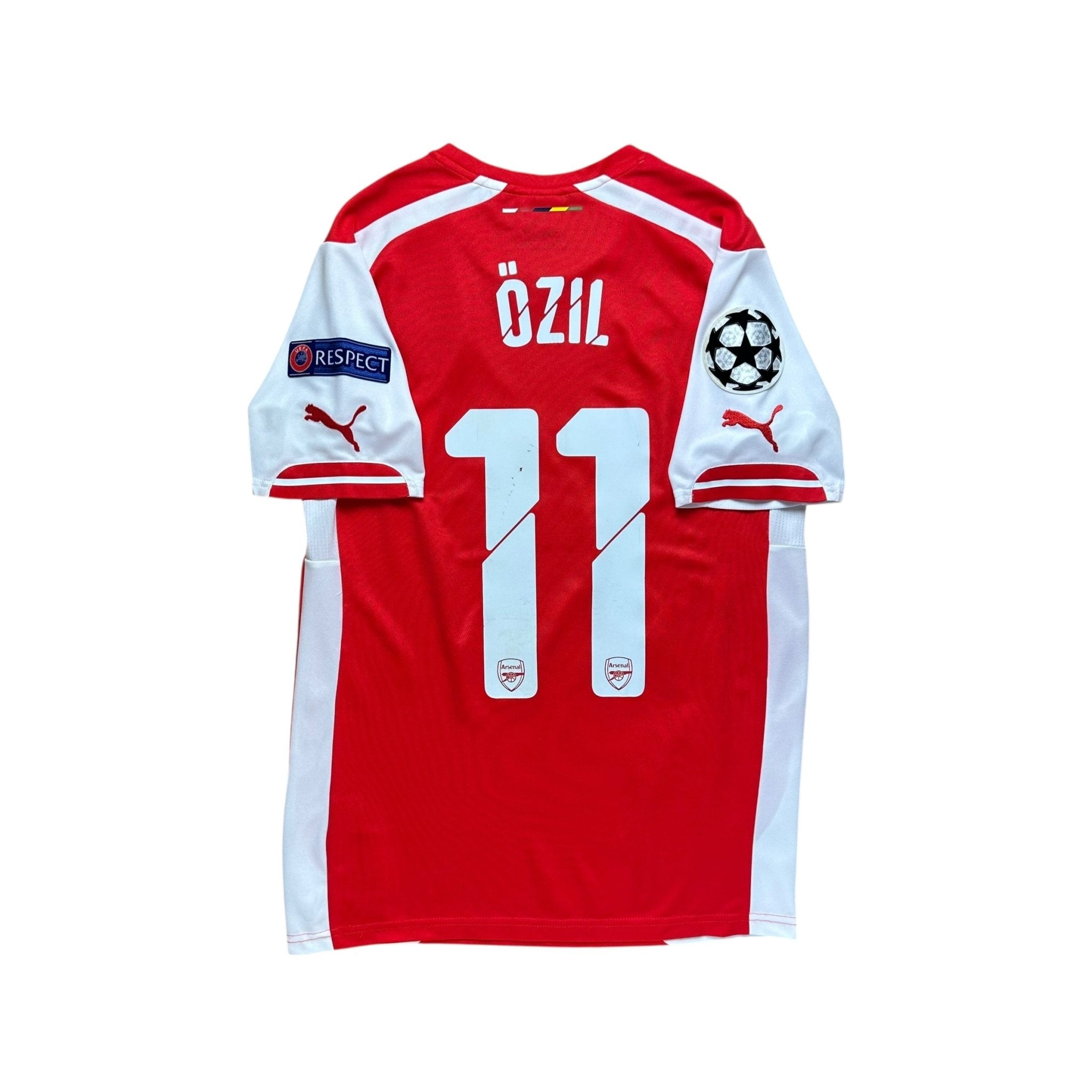 Arsenal 2014 - 15 Home Shirt (XS) Ozil 11 - Kitplug