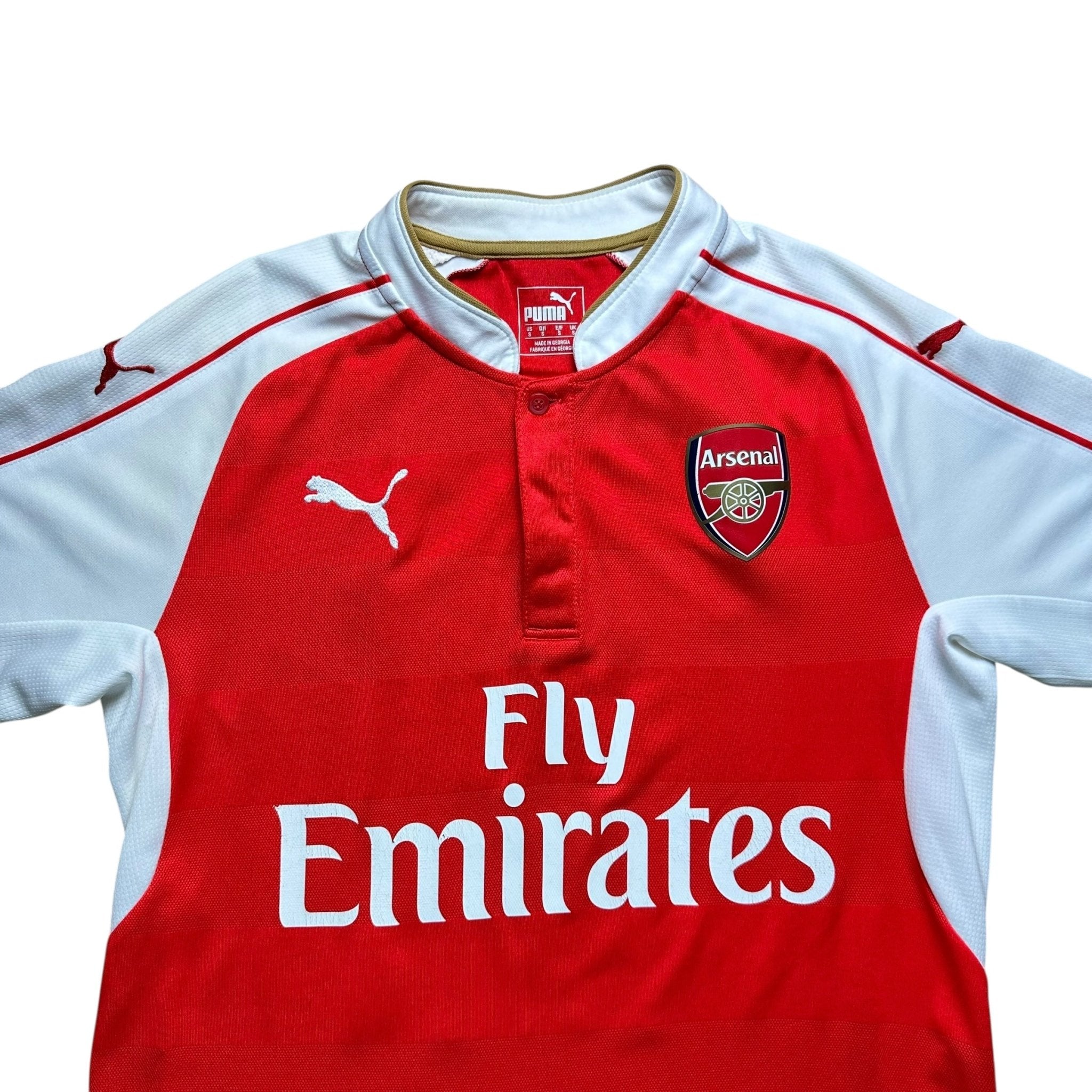 Arsenal 2015 - 16 Home Shirt (S) Ozil 11 - Kitplug
