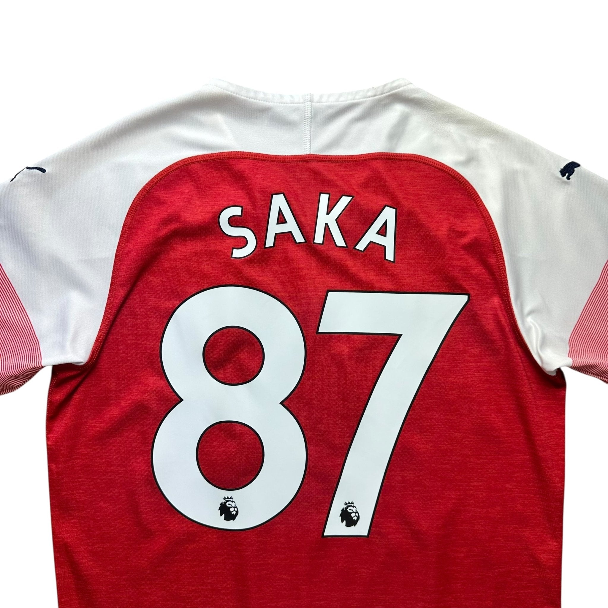 Arsenal 2018 - 19 Home Shirt (M) Saka 87 - Kitplug