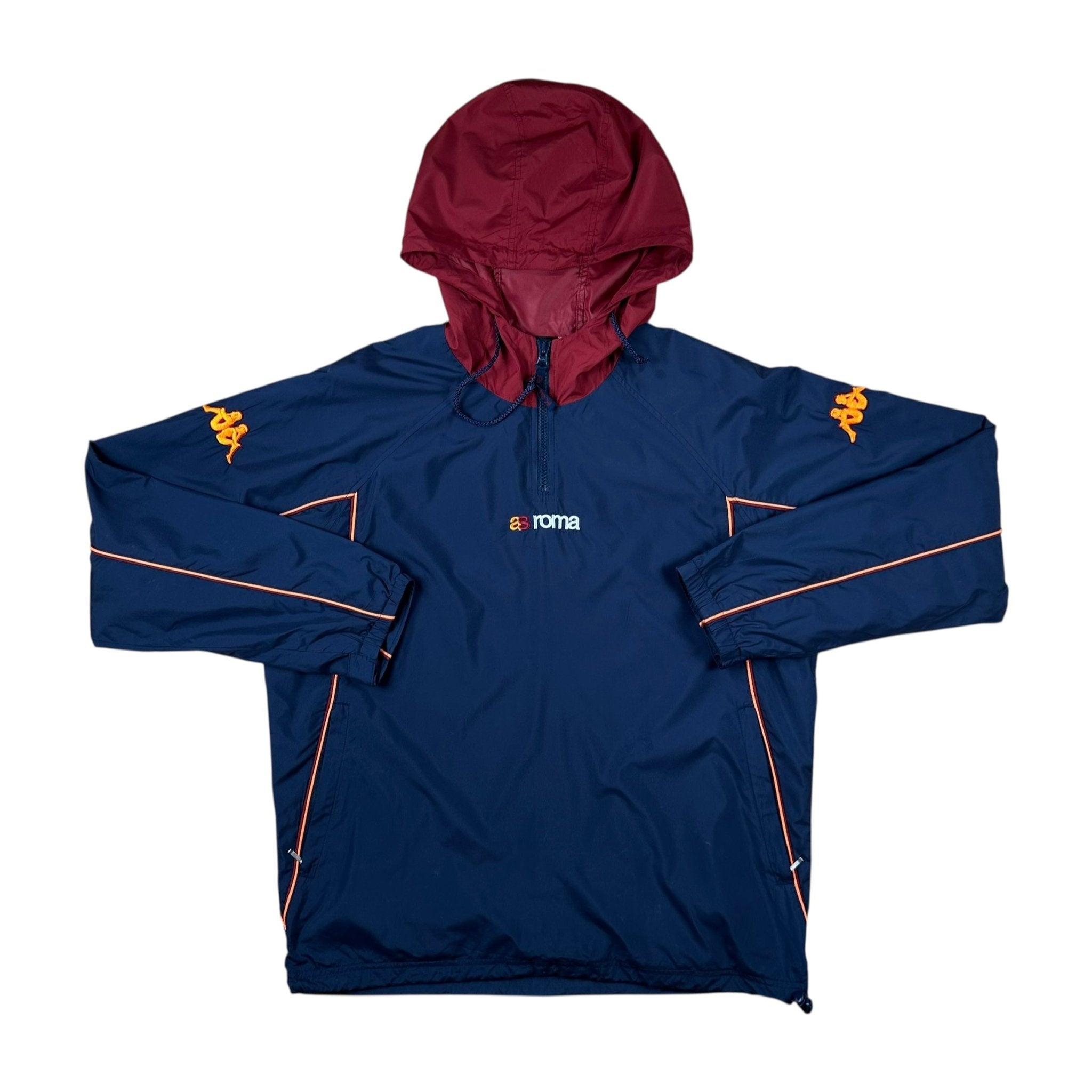As Roma 2002-03 1/4 Zip Training Jacket (M) - Kitplug