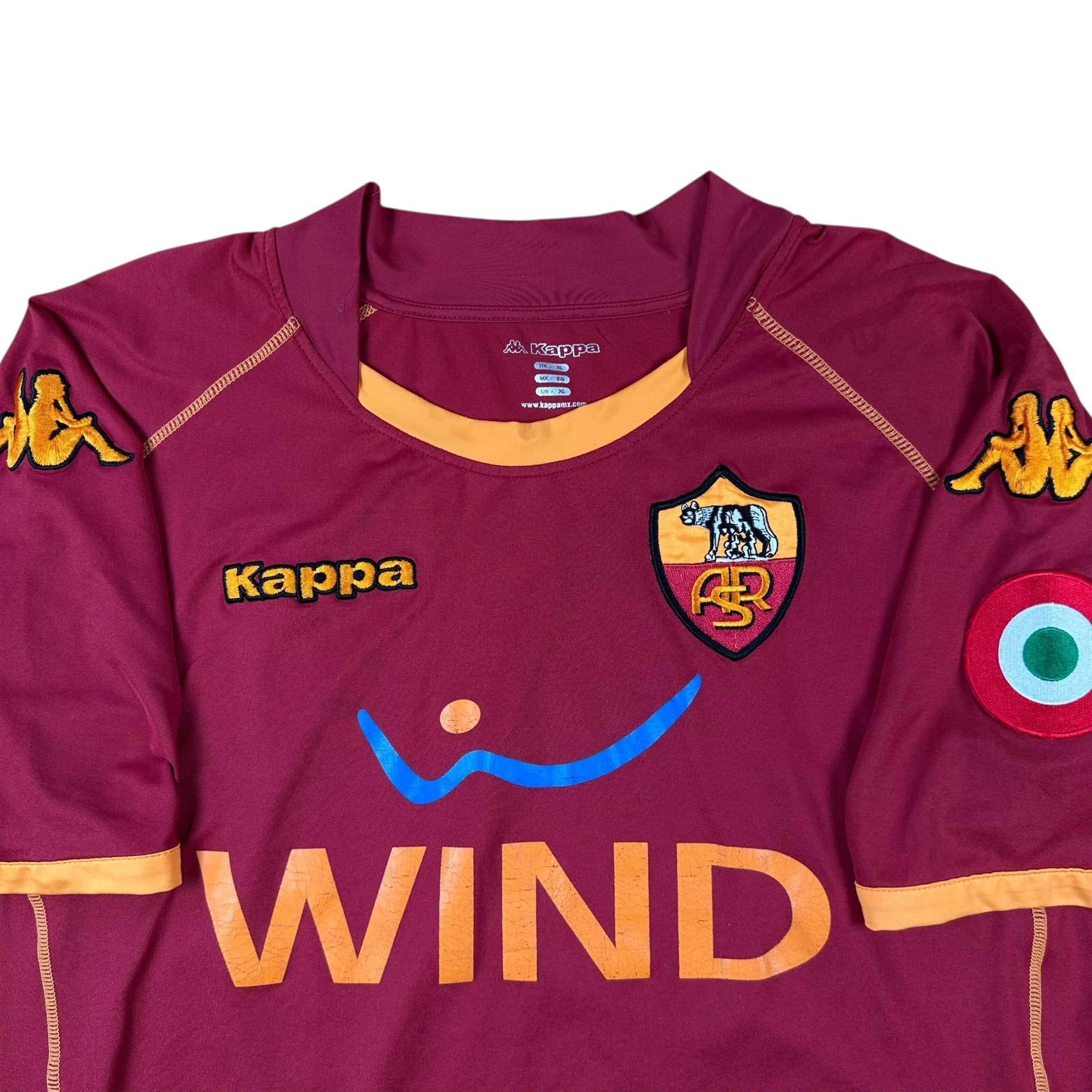 AS Roma 2008-09 Home Shirt (XL) Totti #10 - Kitplug
