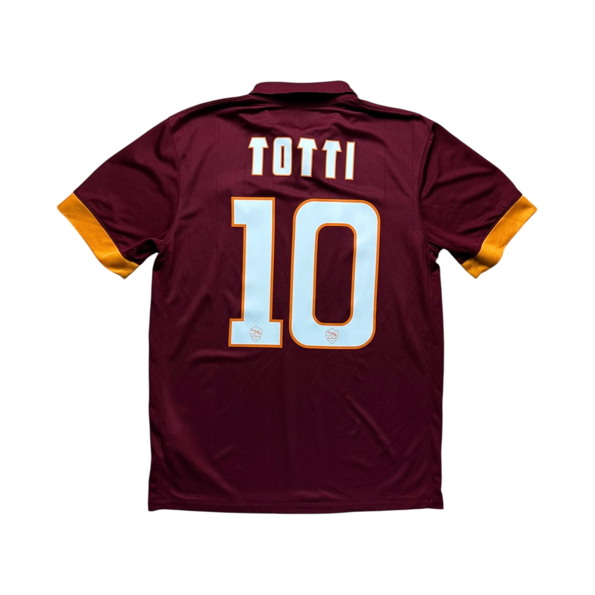 AS Roma 2014 - 15 Home Shirt (M) Totti 10 - Kitplug