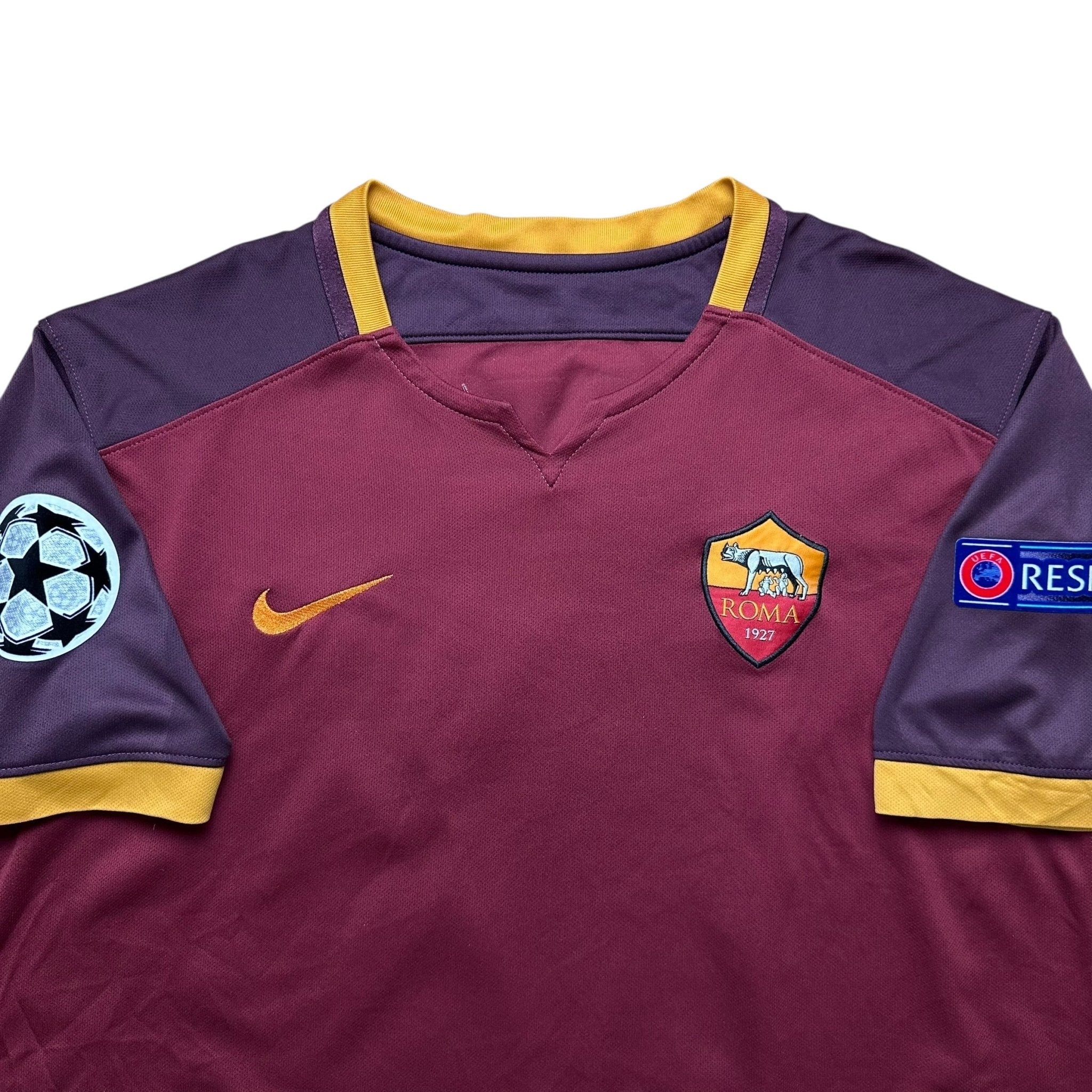 AS Roma 2015 - 16 Home Shirt (XL) Totti 10 - Kitplug