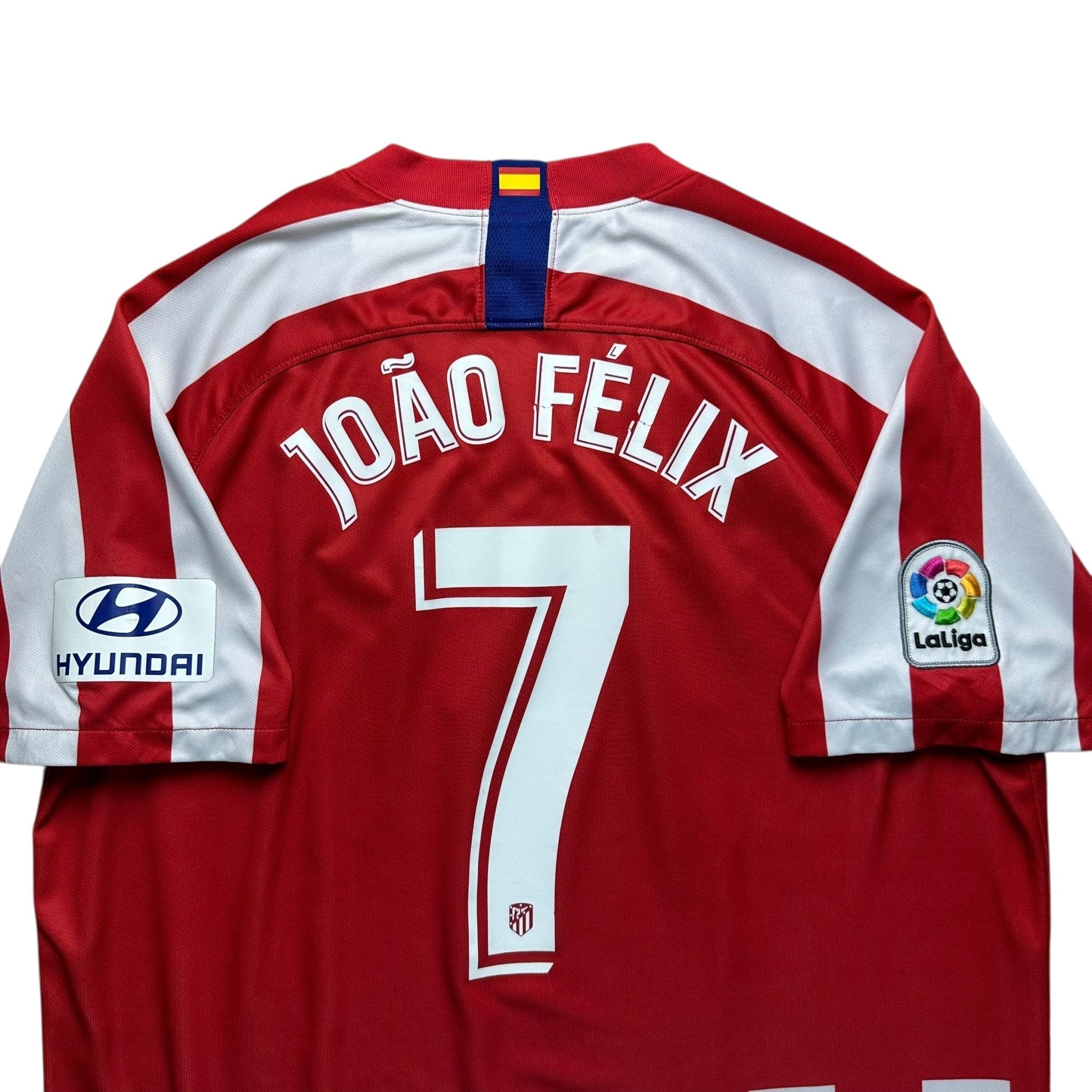Atletico Madrid 2019 - 20 Home Shirt (XL) Joao Felix 7 - Kitplug