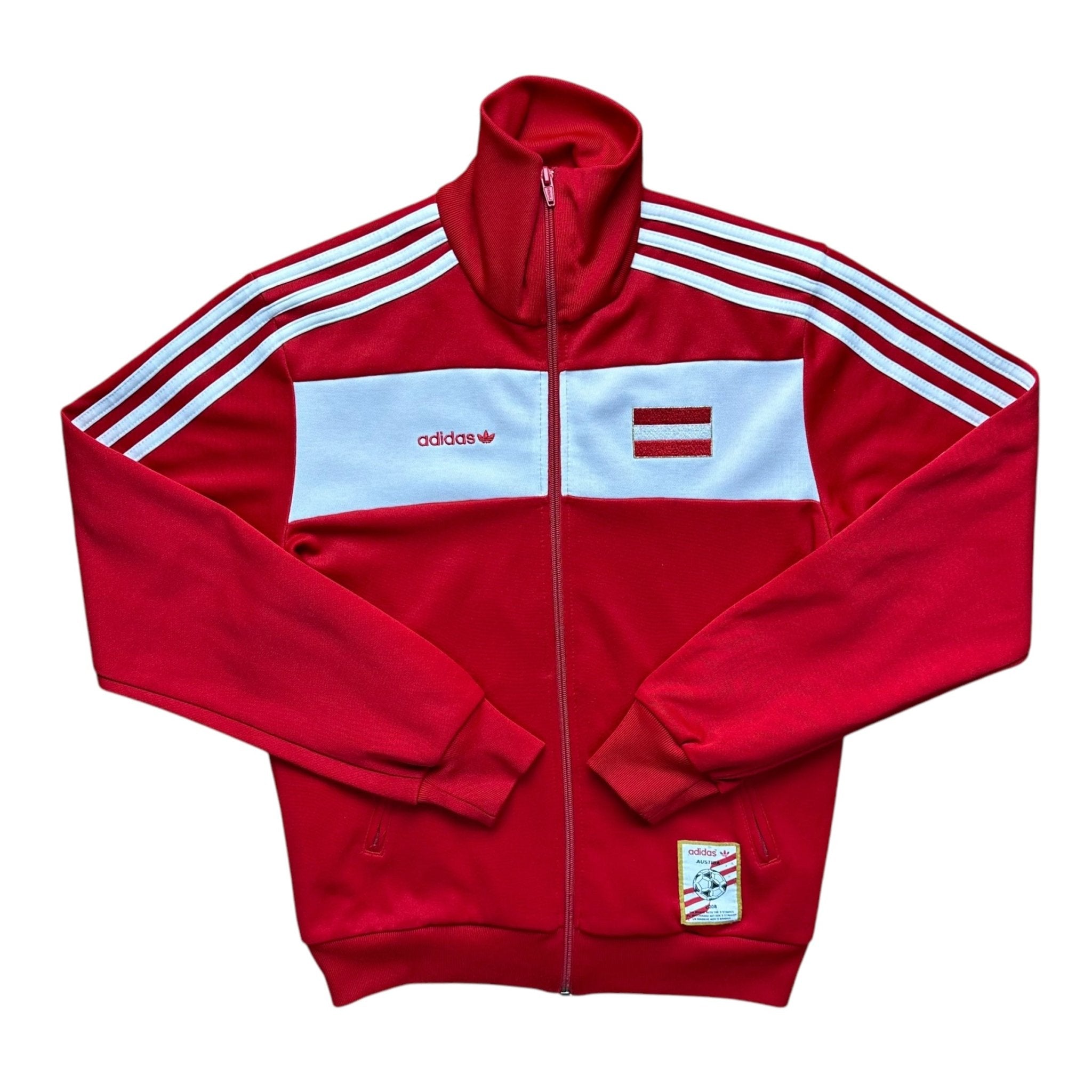 Austria 2008 Adidas Originals Training Zip Jacket (S) - Kitplug
