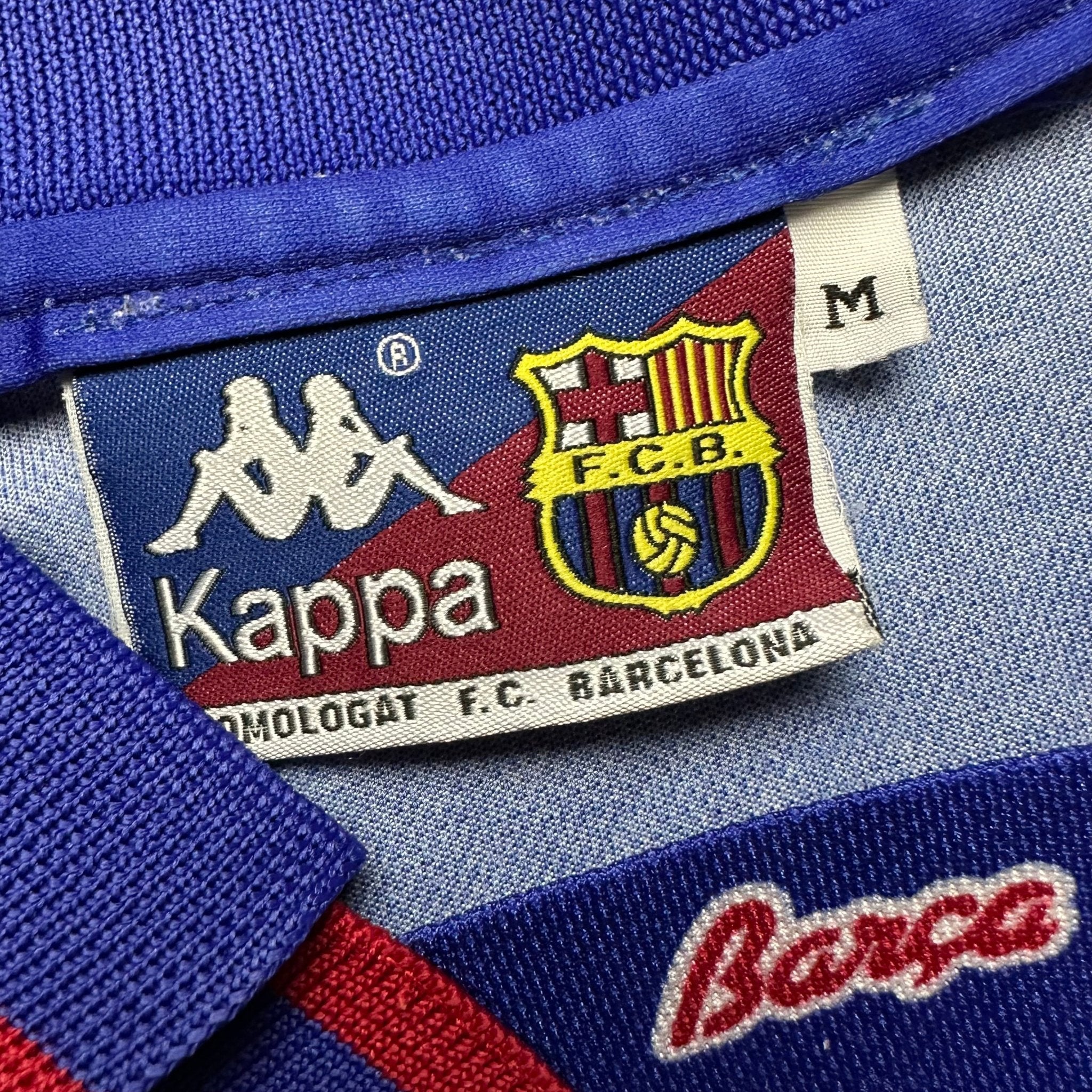 Barcelona 1995 - 97 Home Shirt (M) - Kitplug