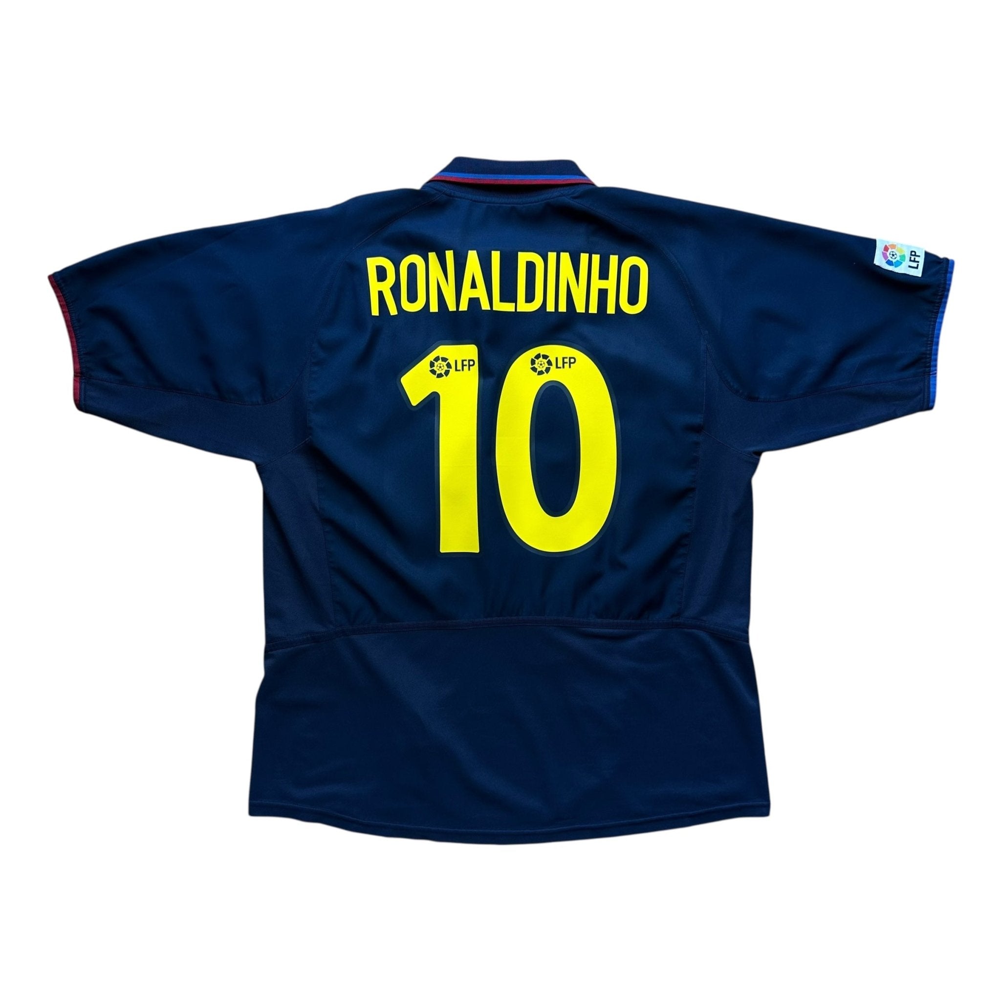 Barcelona 2003 - 04 Away Shirt (L) Ronaldinho 10 - Kitplug