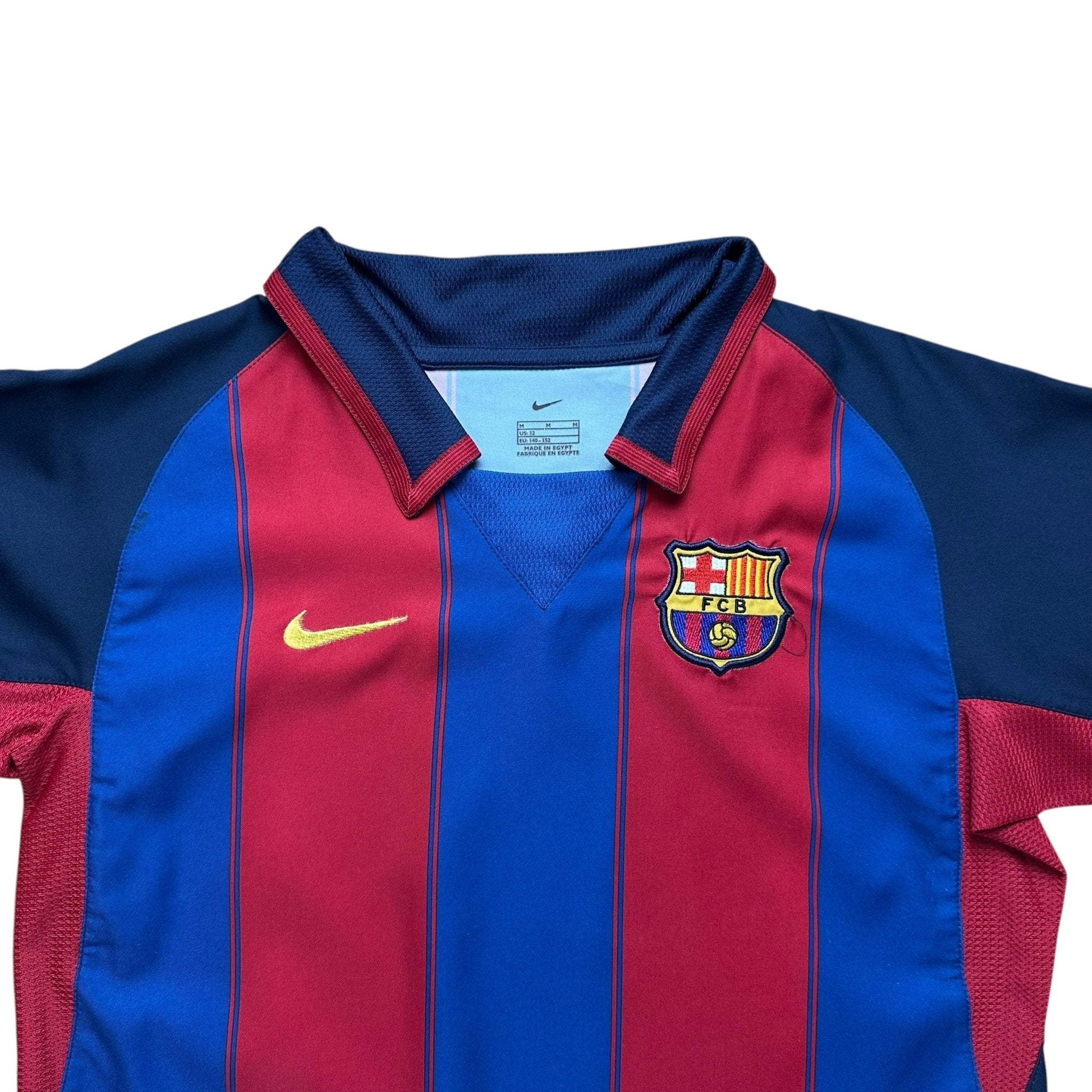Barcelona 2003 - 04 Home Shirt (Youth M) - Kitplug