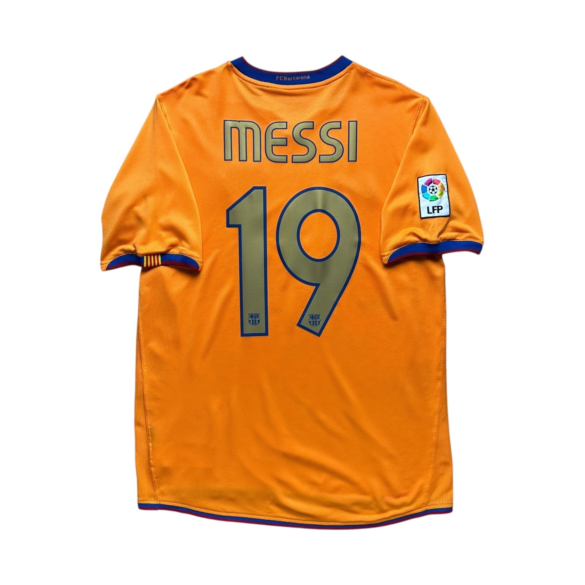 Barcelona 2006 - 07 Away Shirt (M) Messi 19 - Kitplug