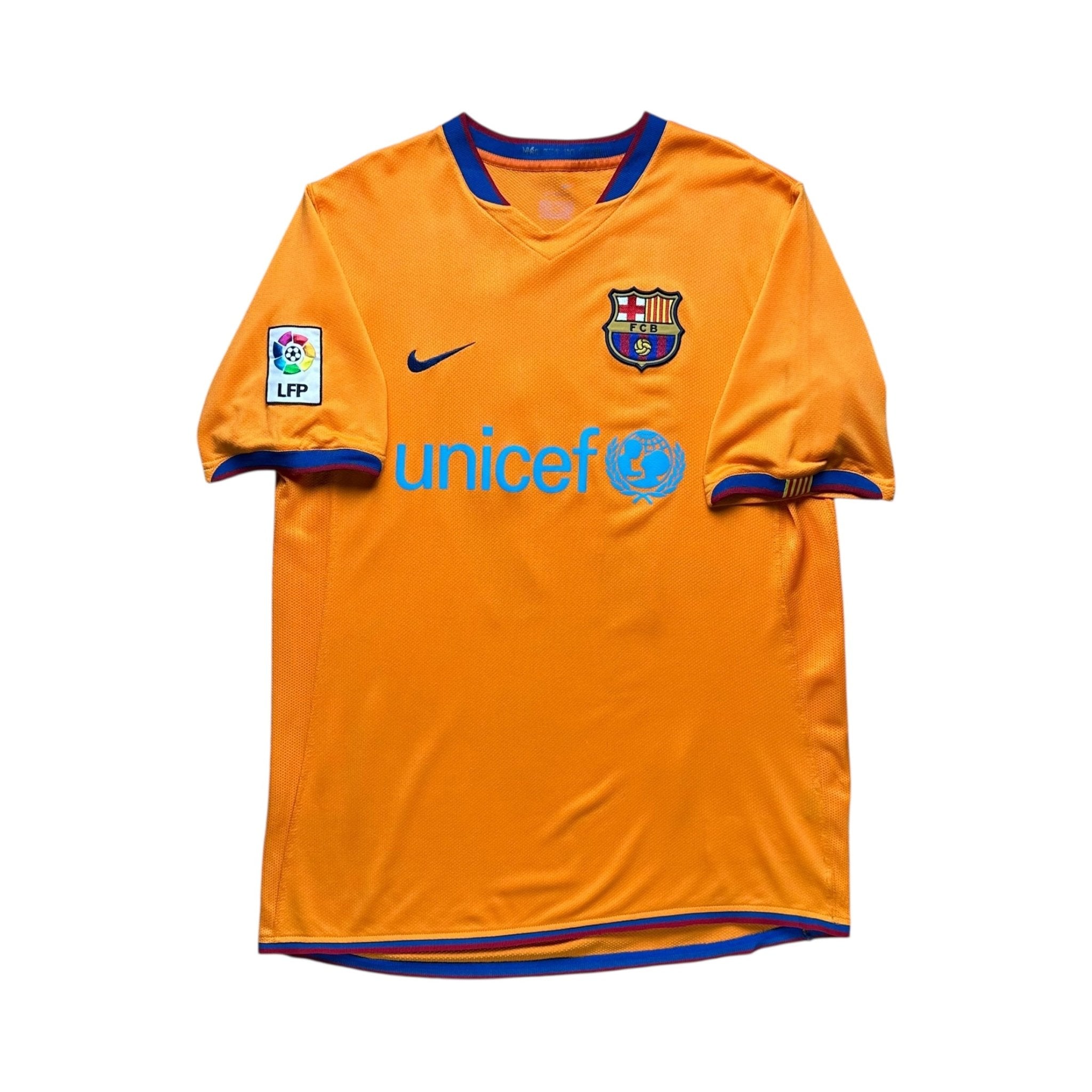 Barcelona 2006 - 07 Away Shirt (M) Messi 19 - Kitplug