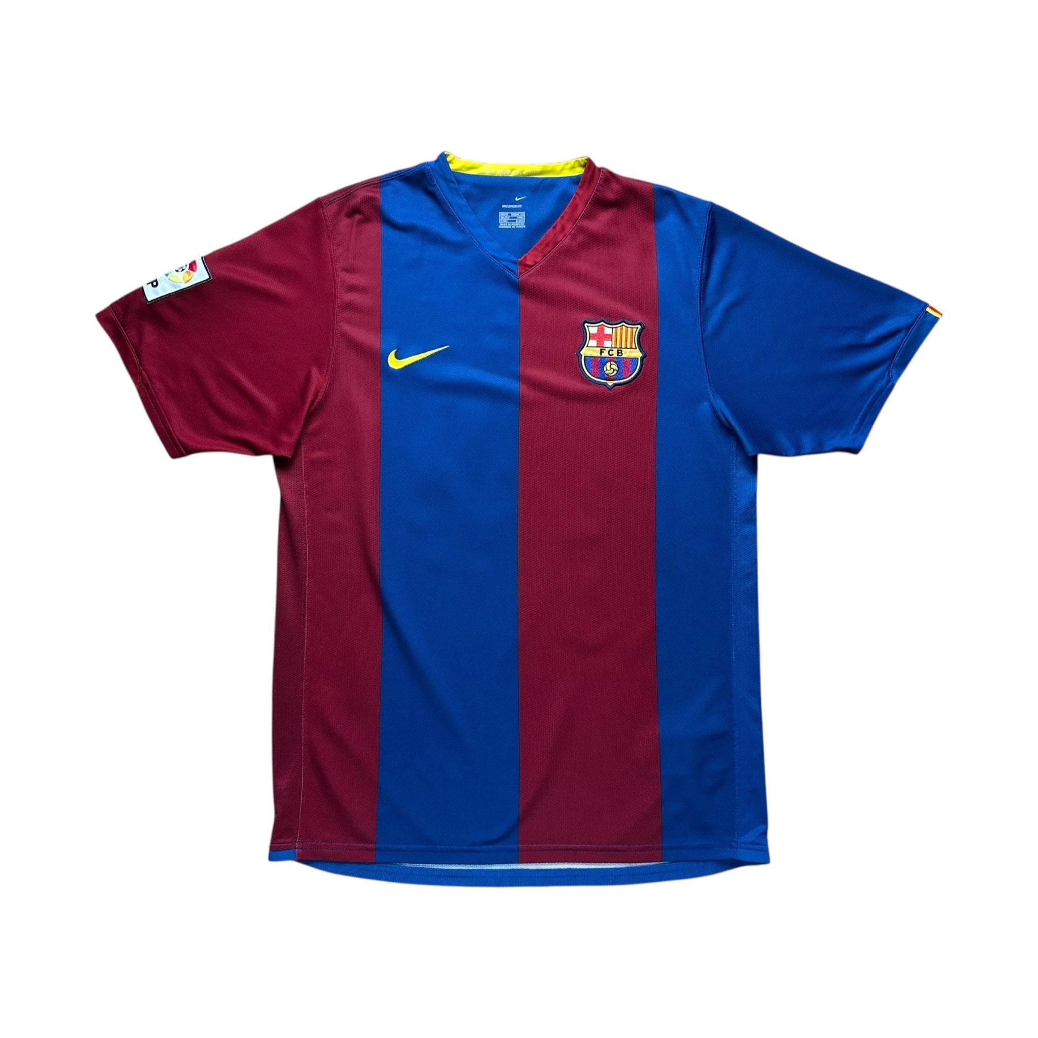 Barcelona 2006 - 07 Home Shirt (M) Messi 19 - Kitplug