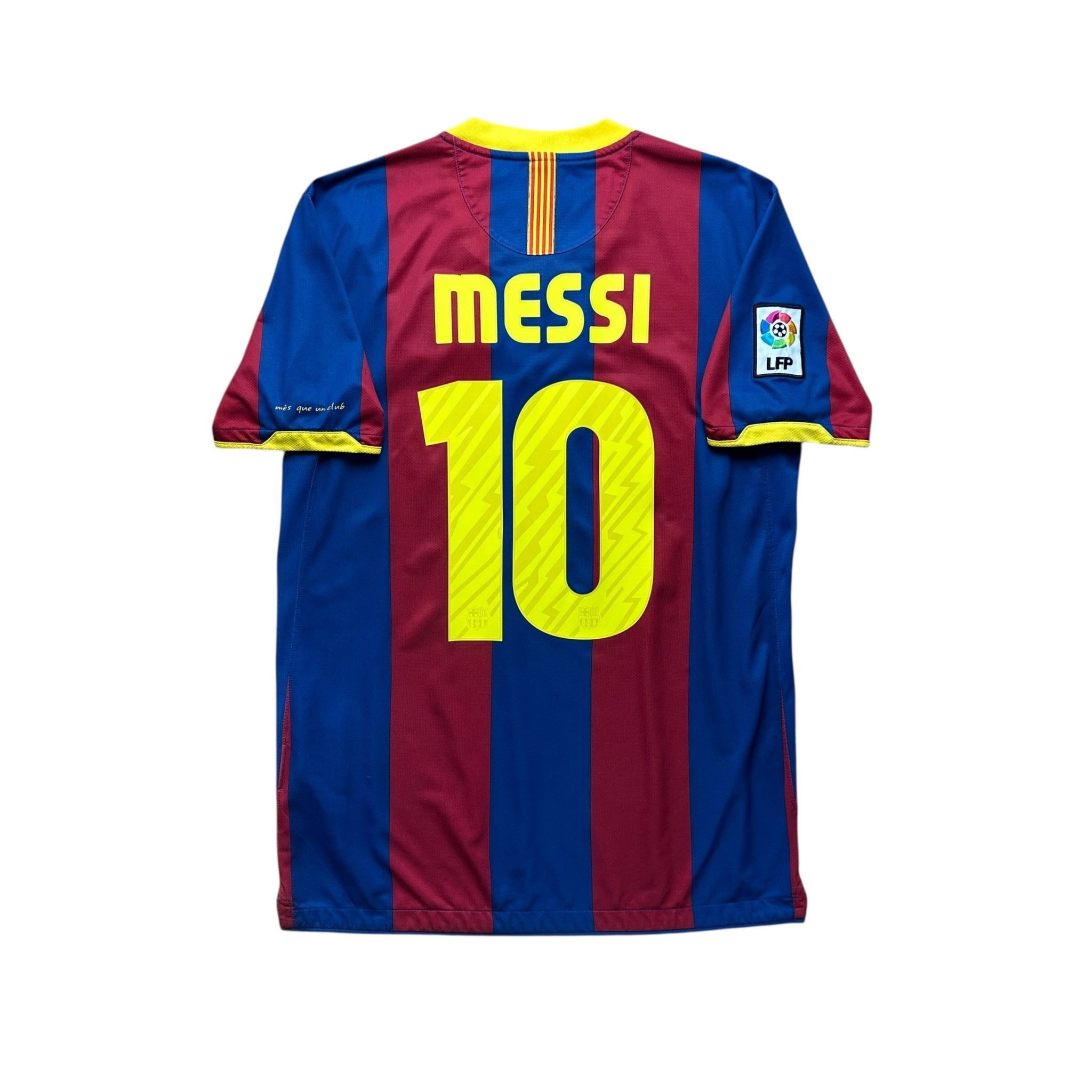 Barcelona 2010 - 11 Home Shirt (M) Messi 10 - Kitplug