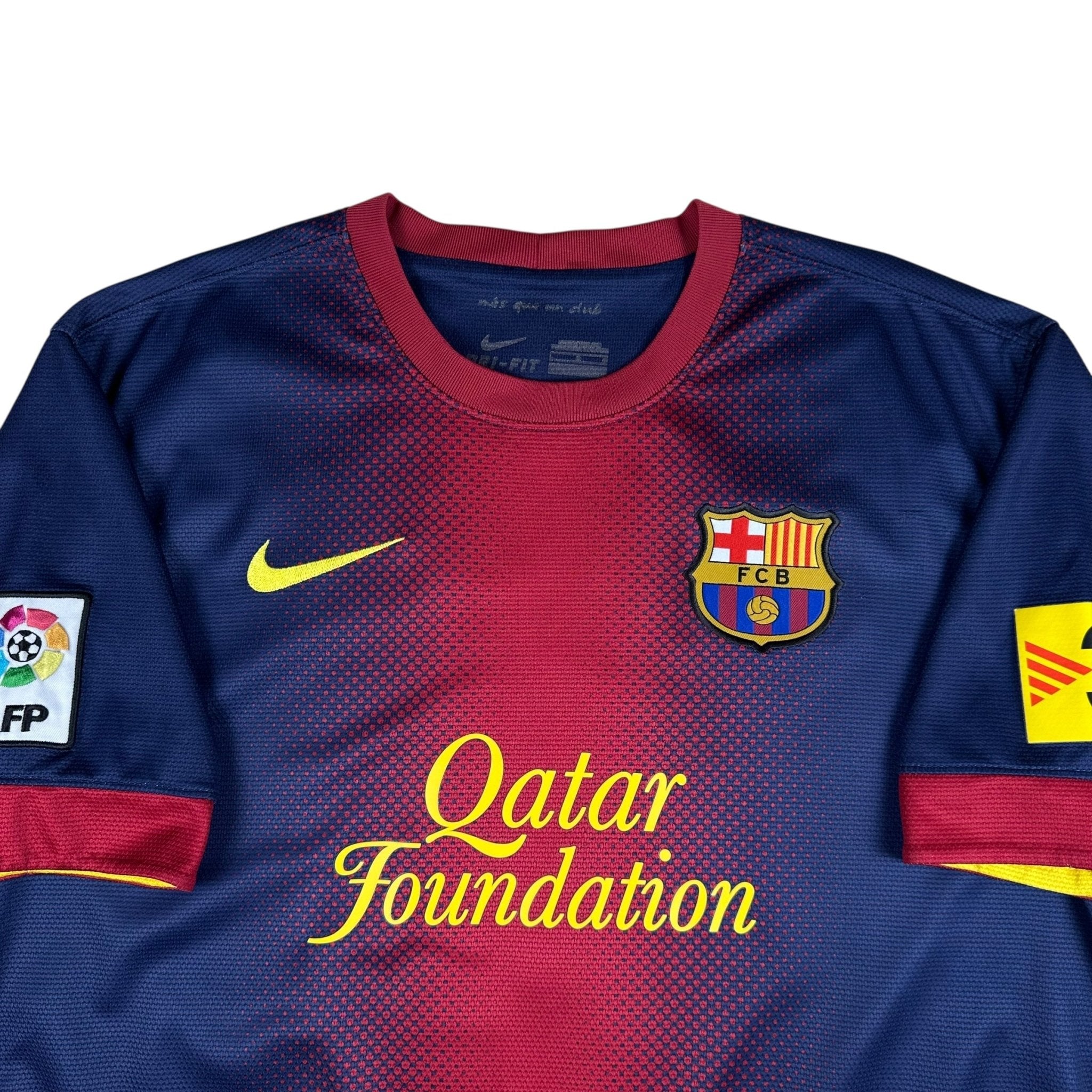 Barcelona 2012-13 Home Shirt (L) Iniesta 8 - Kitplug