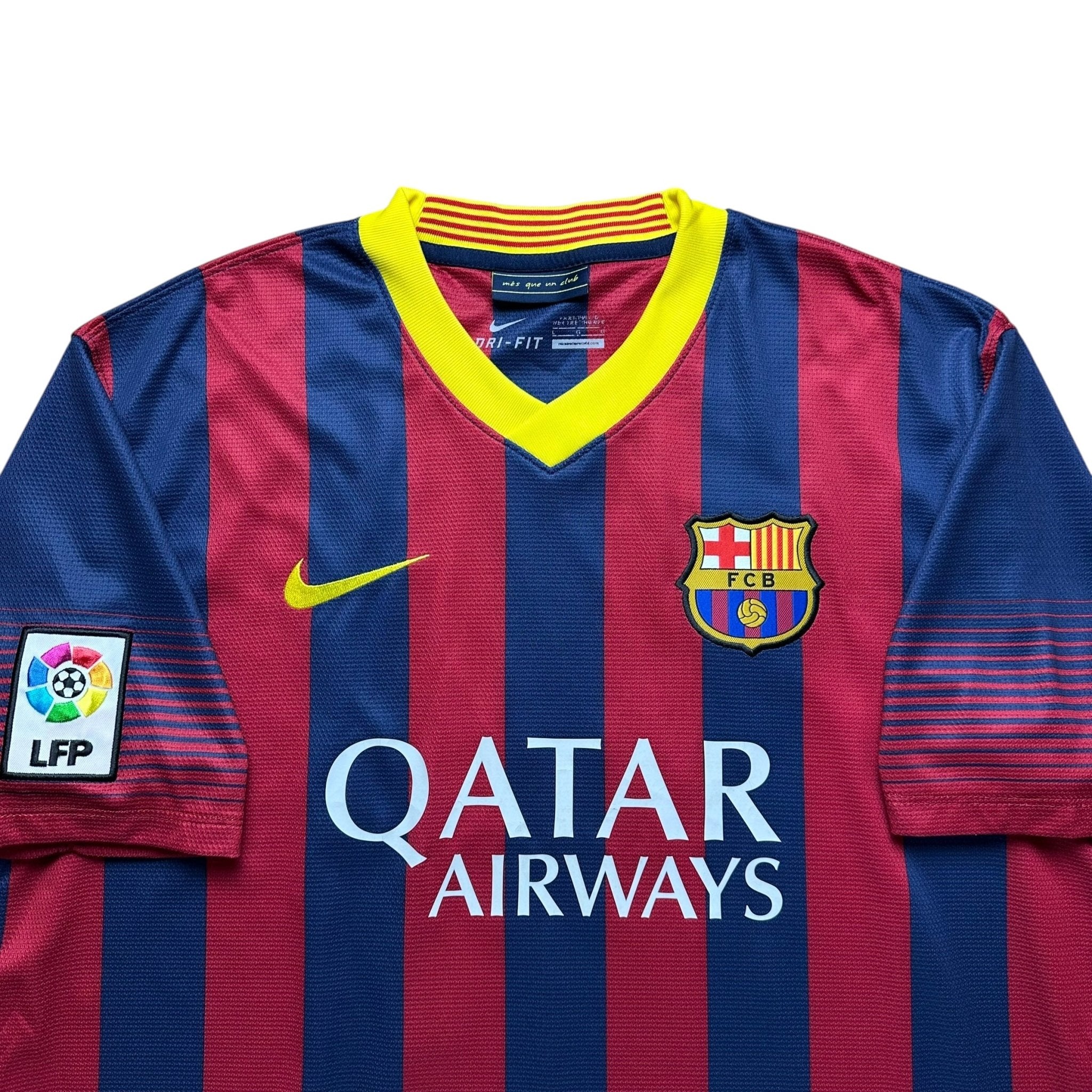 Barcelona 2013 - 14 Home Shirt (L) Neymar Jr 11 - Kitplug