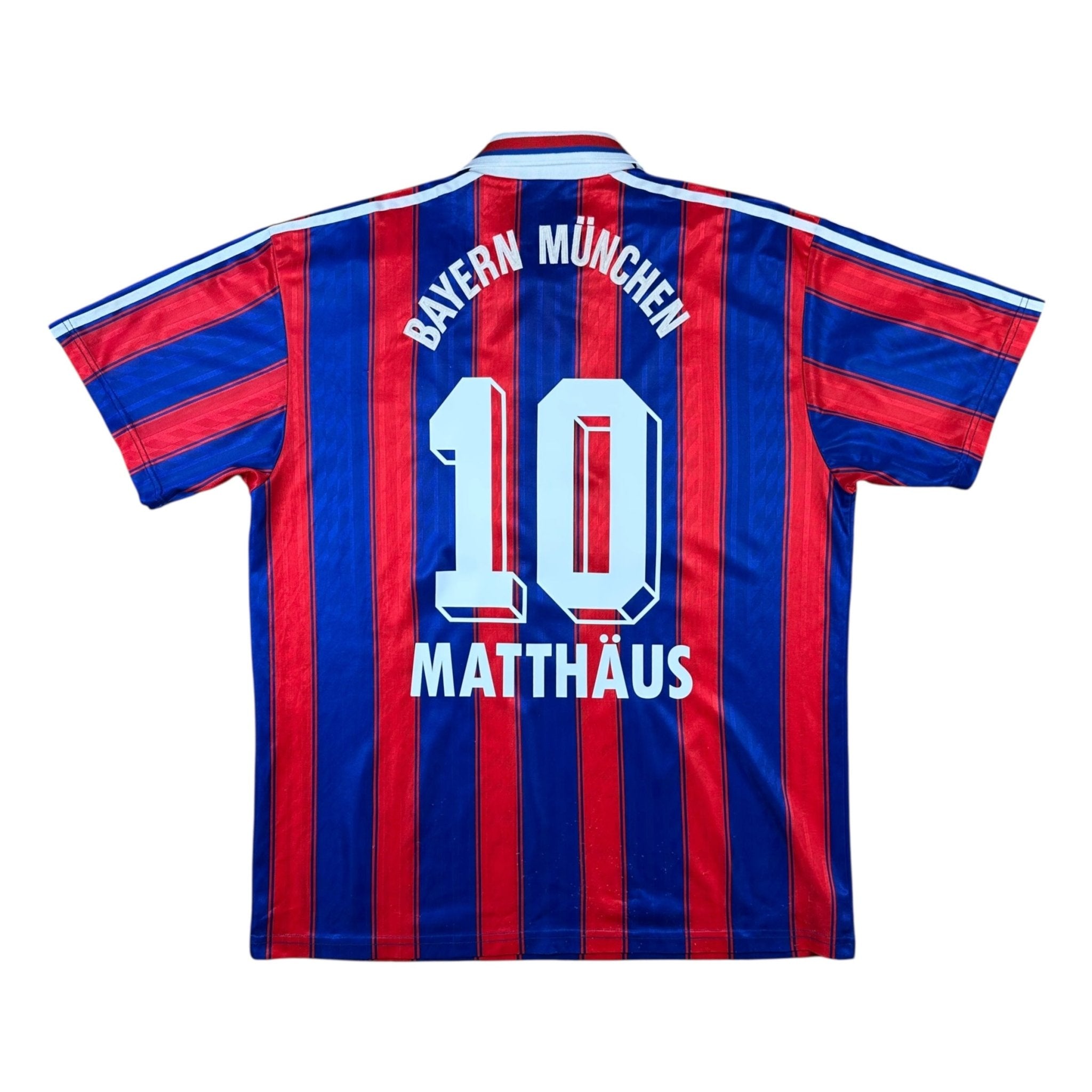 Bayern Munich 1995-97 Home Shirt (XL) Matthäus #10 - Kitplug