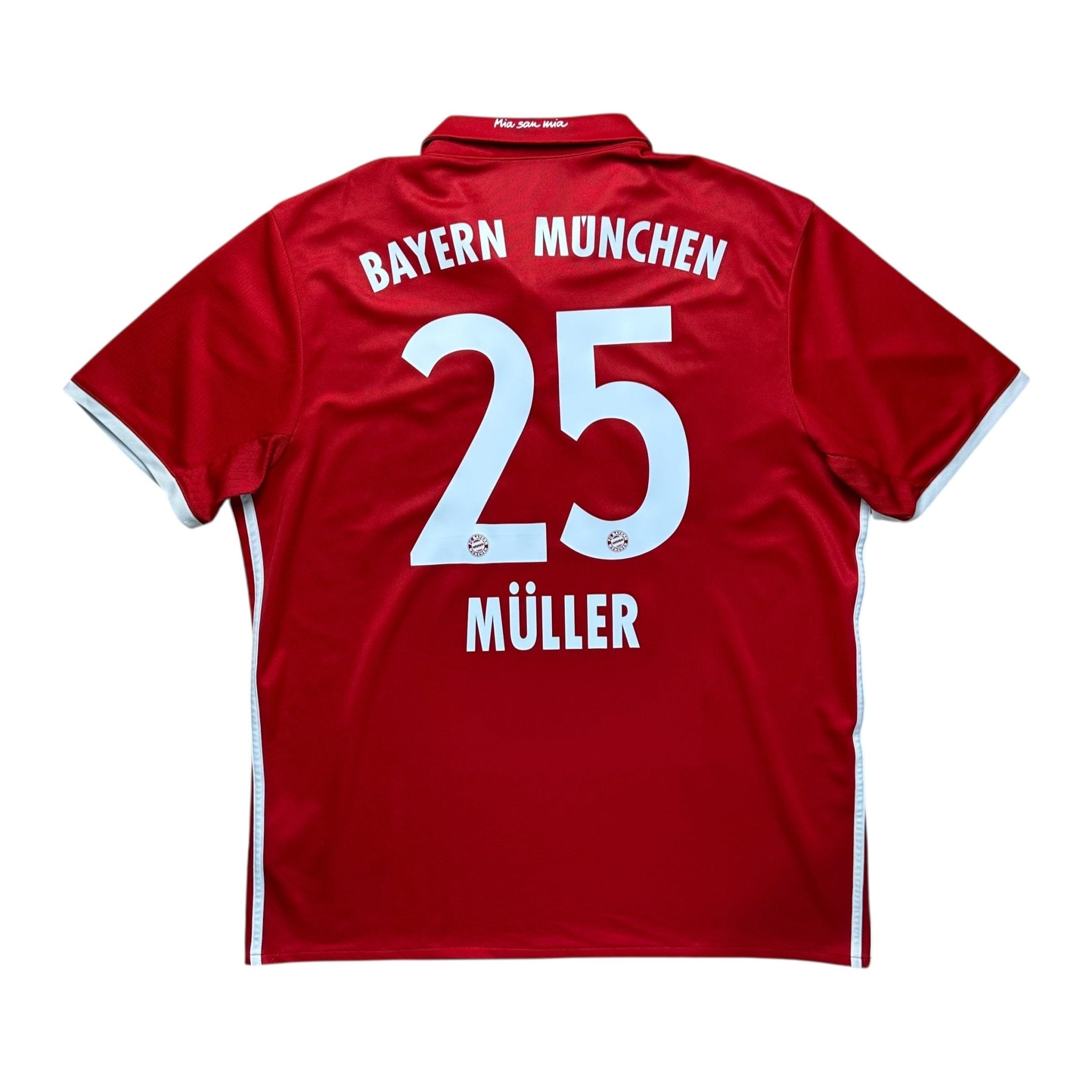 Bayern Munich 2016 - 17 Home Shirt (XL) Muller 25 - Kitplug