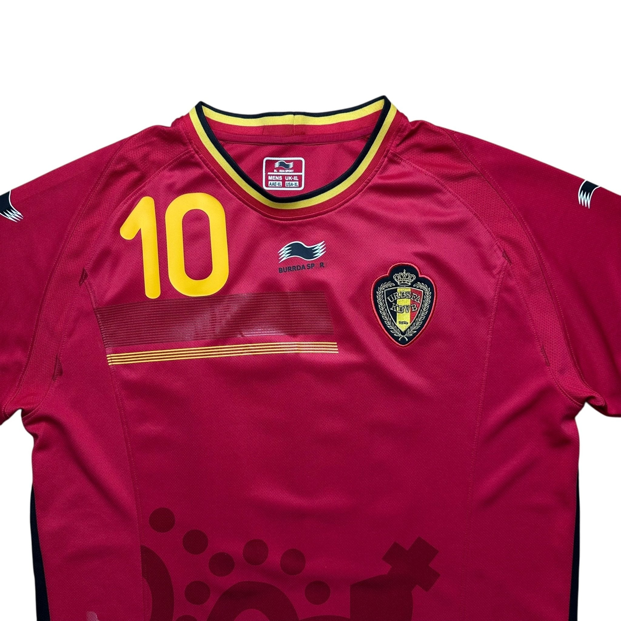 Belgium 2014 Home Shirt (XL) Hazard 10 - Kitplug