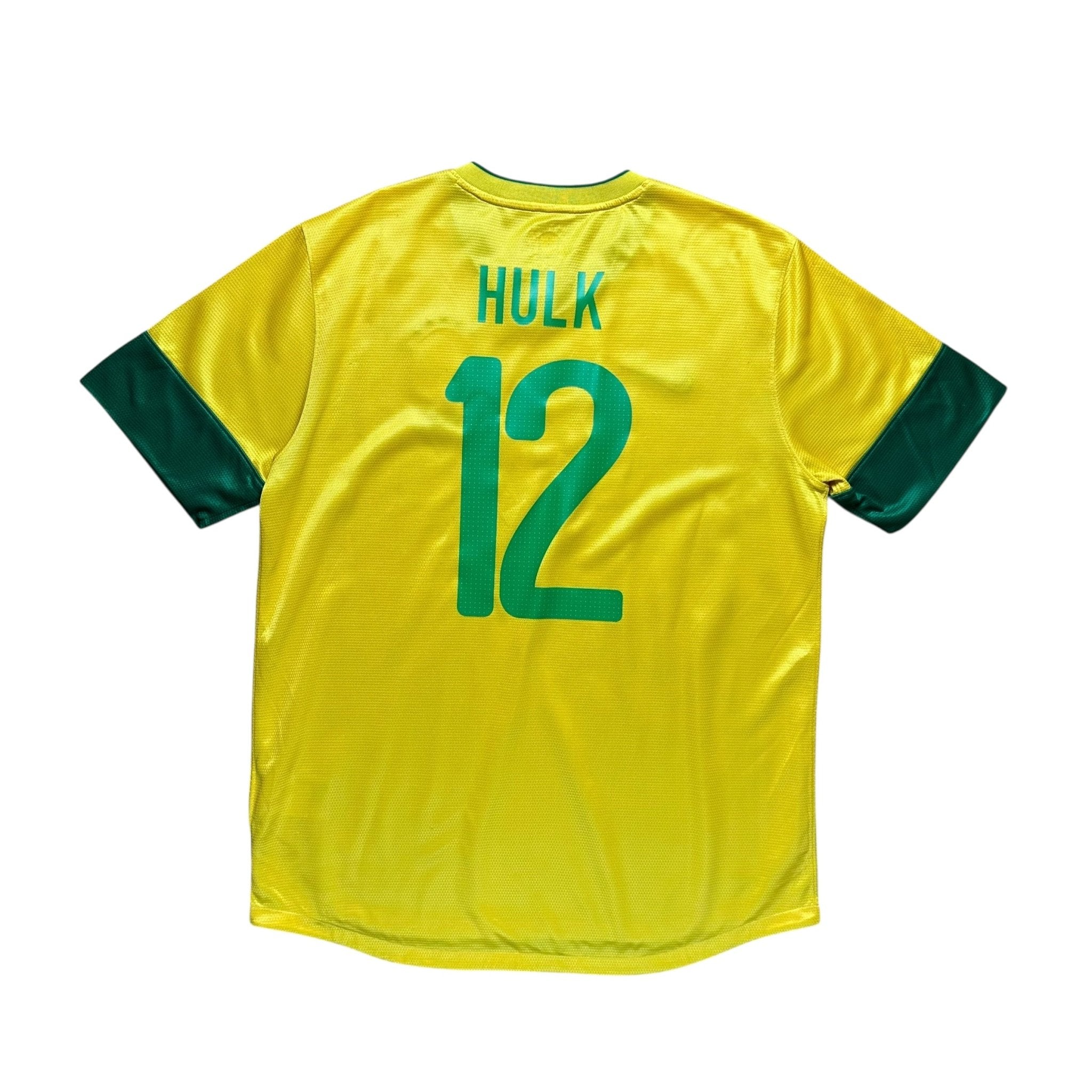 Brazil 2012 Home Shirt (L) Hulk 12 - Kitplug