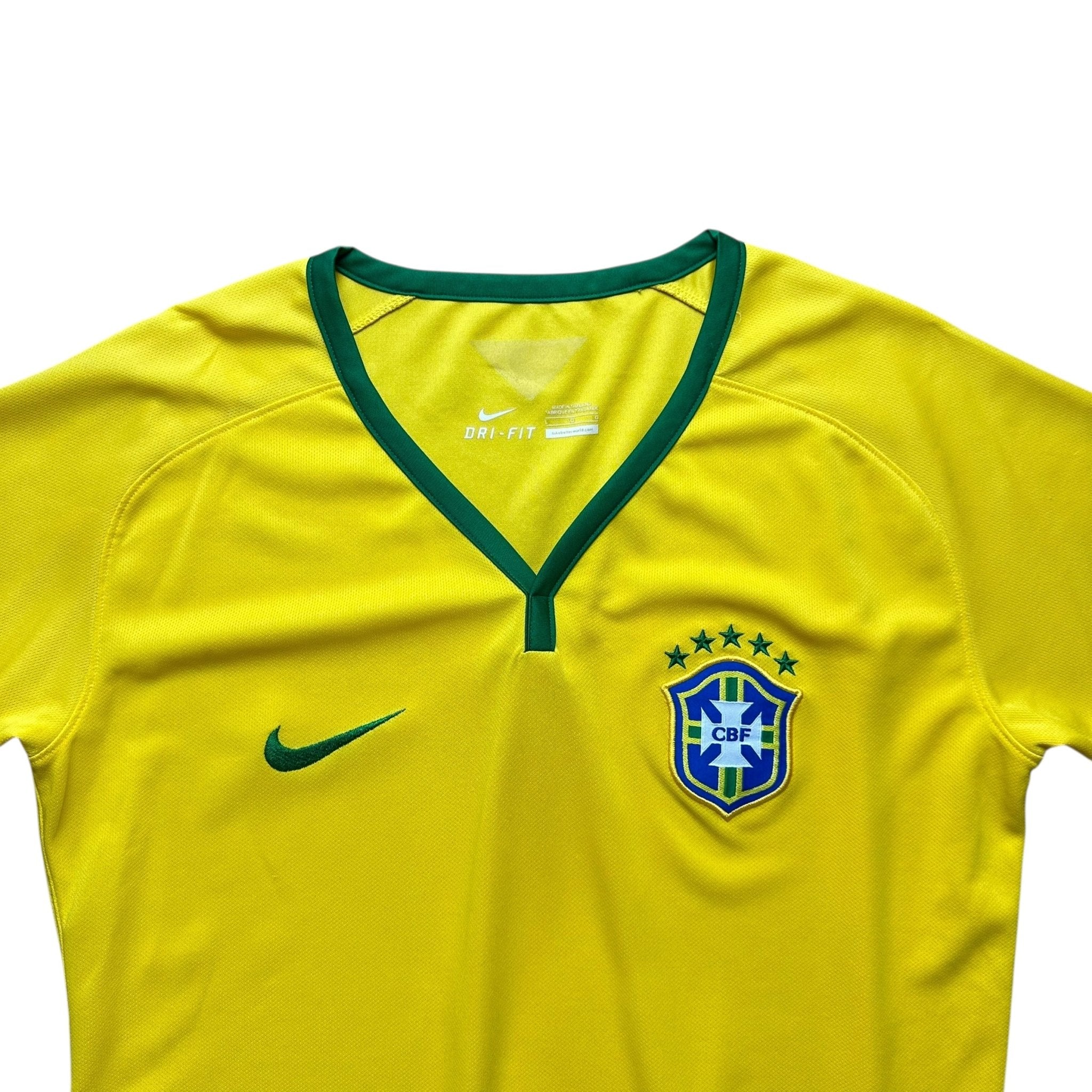 Brazil 2014 Home Shirt (Women’s L) - Kitplug
