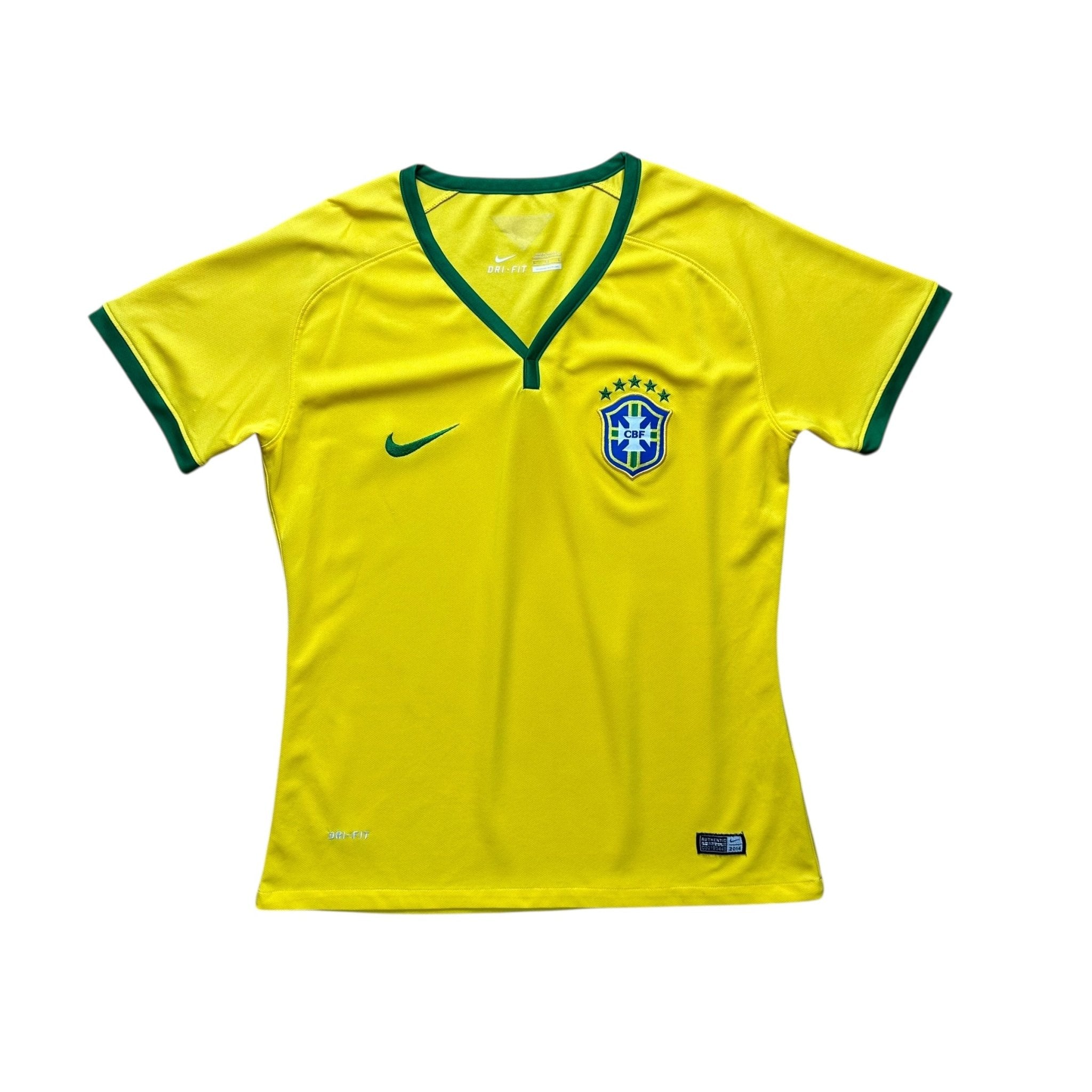 Brazil 2014 Home Shirt (Women’s L) - Kitplug