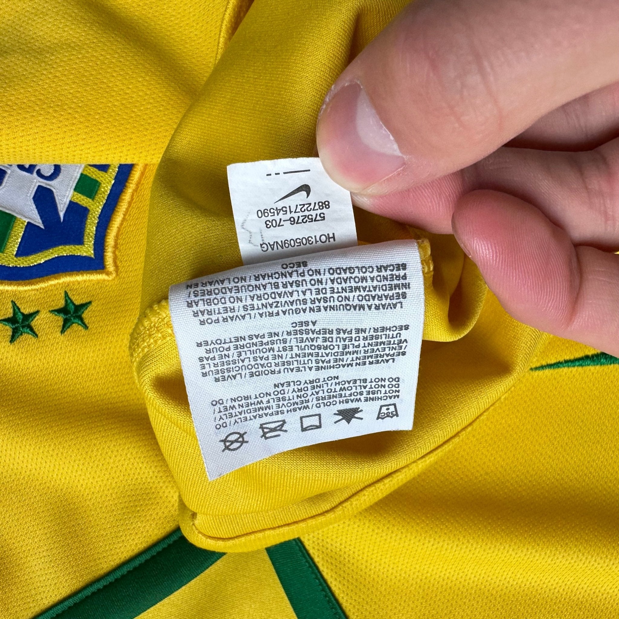 Brazil 2014 Home Shirt (Women’s L) - Kitplug