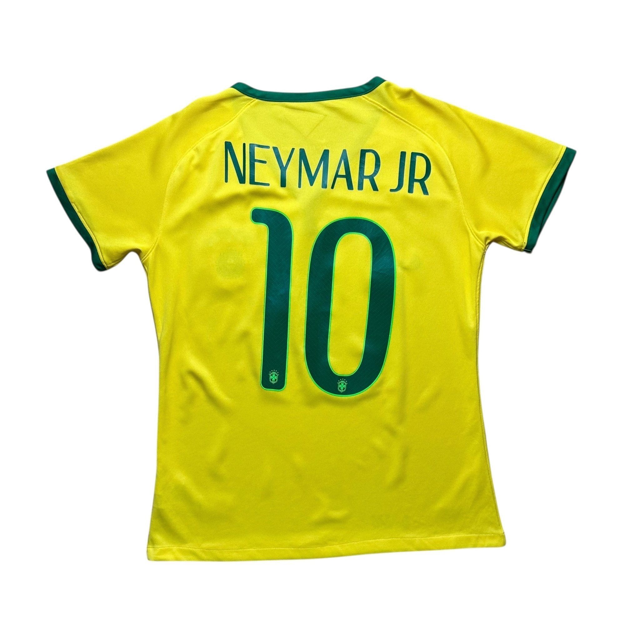 Brazil 2014 Home Shirt (XS) Neymar Jr 11 - Kitplug