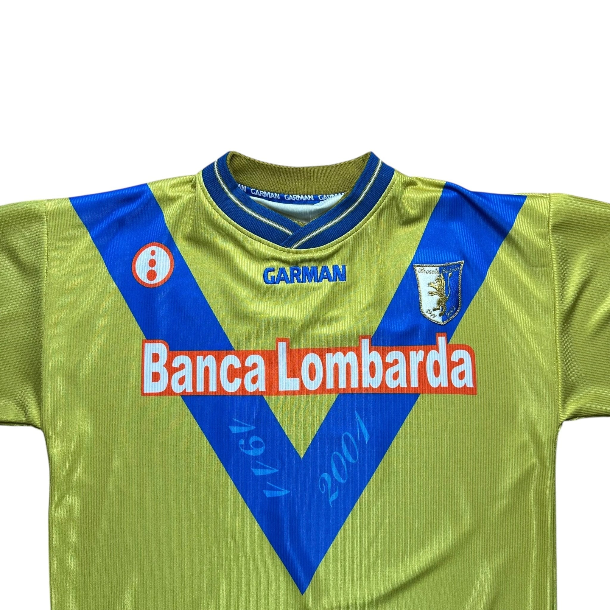 Brescia 2001 - 02 Anniversary Shirt (L) Guardiola 28 - Kitplug