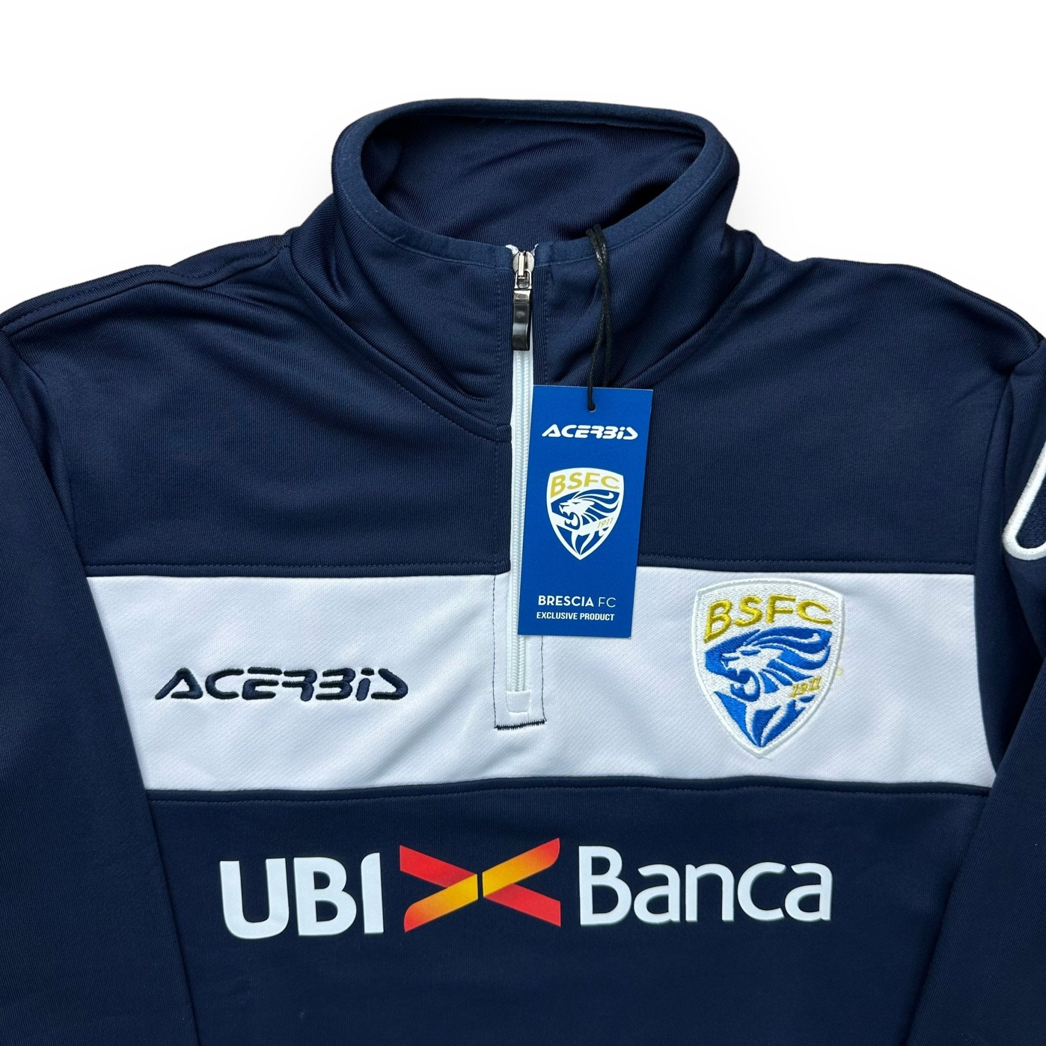 Brescia 2018 - 19 1/4 Zip Training Sweatshirt (S) BNWT - Kitplug
