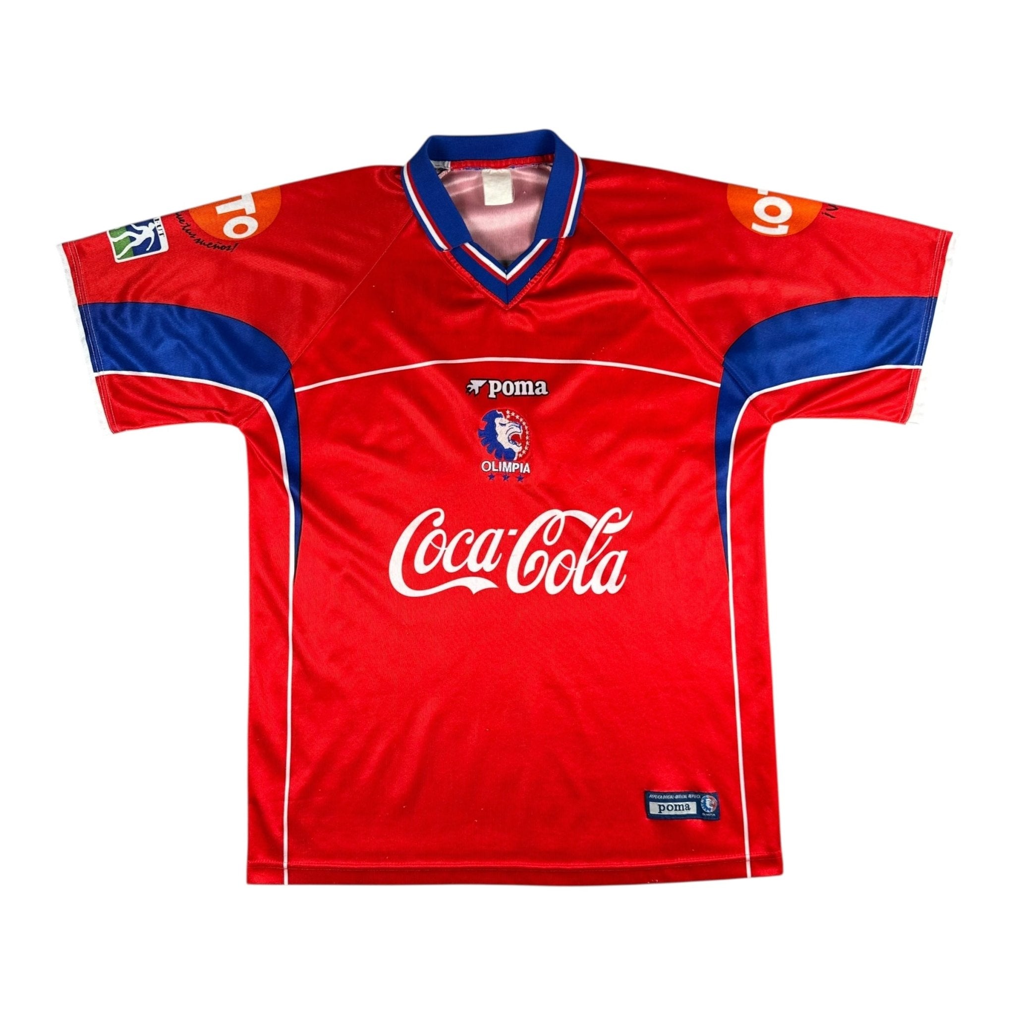 CD Olimpia 1990s Home Concept Shirt (L) - Kitplug