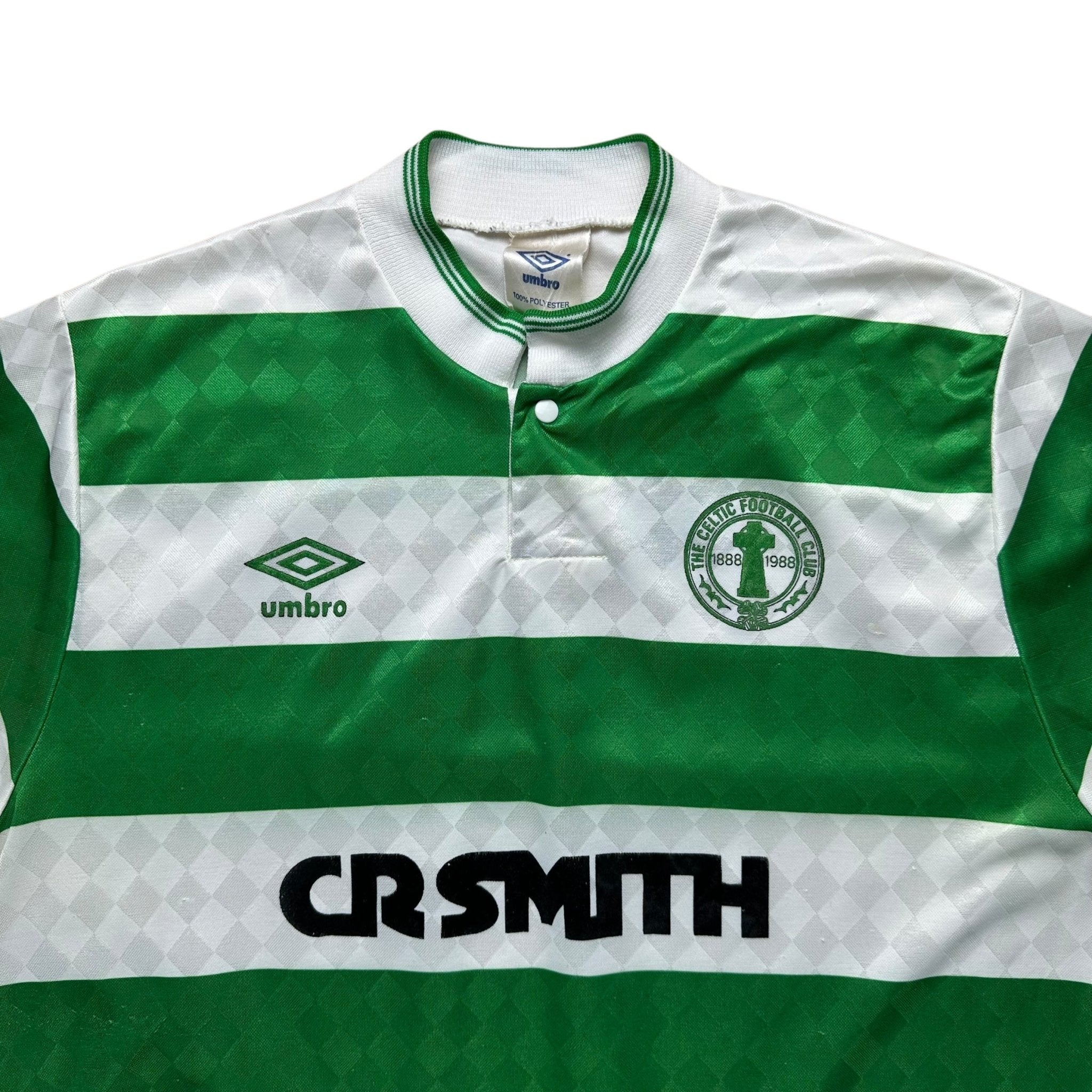 Celtic 1987 - 89 Centenary Home Shirt (M) - Kitplug