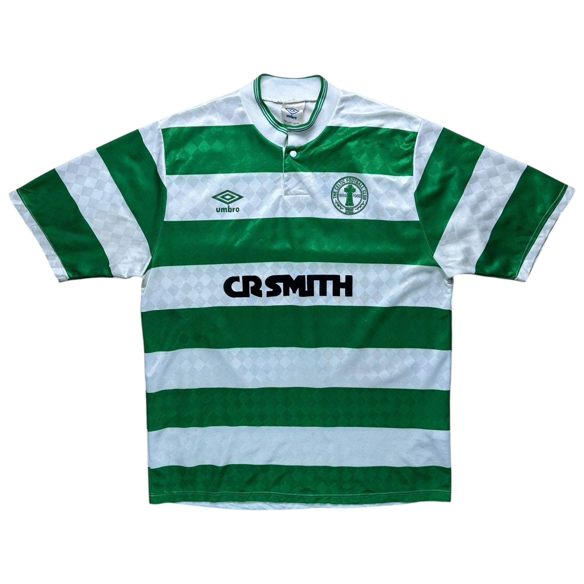 Celtic 1987 - 89 Centenary Home Shirt (M) - Kitplug
