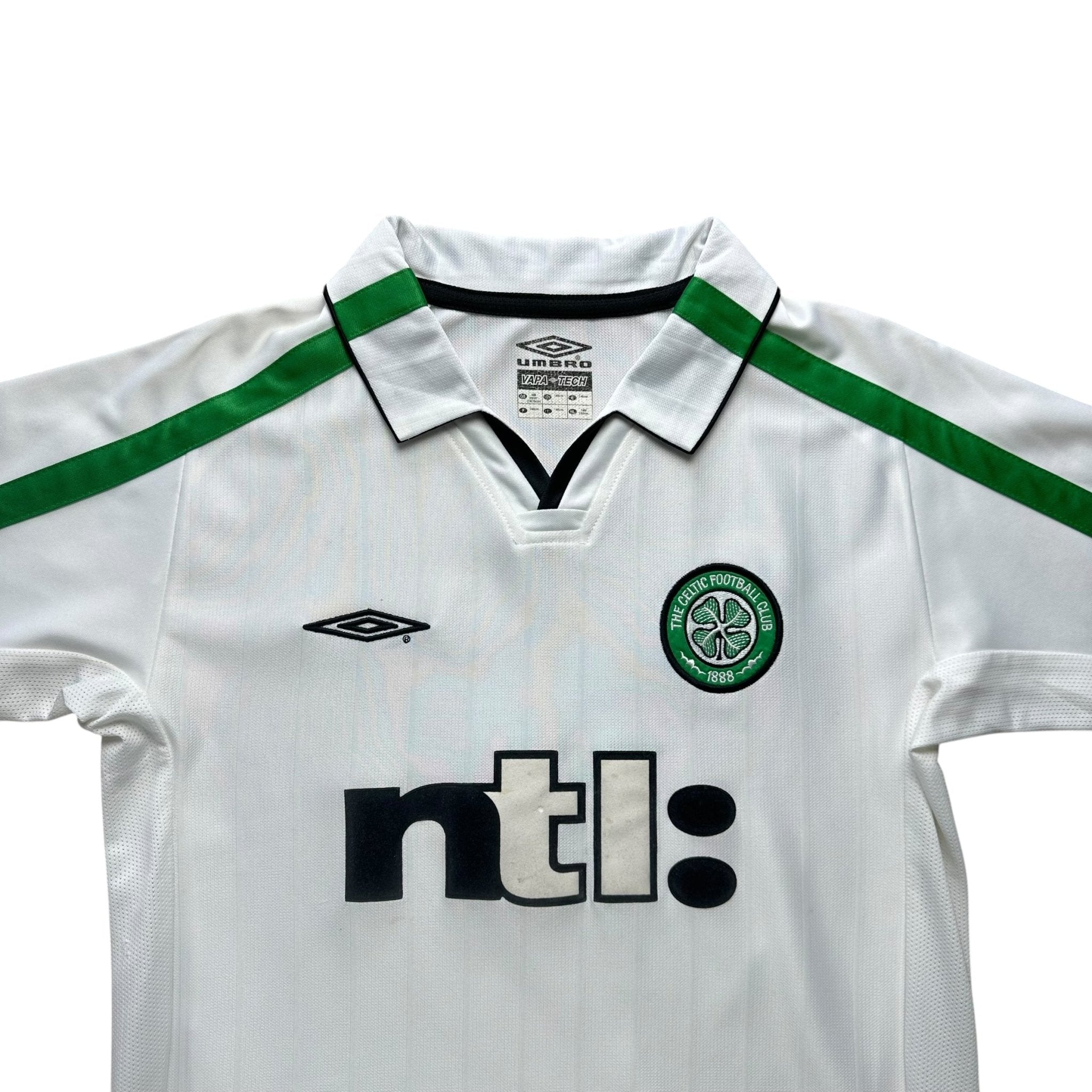 Celtic 2001 - 02 Away Shirt (Youth M) - Kitplug