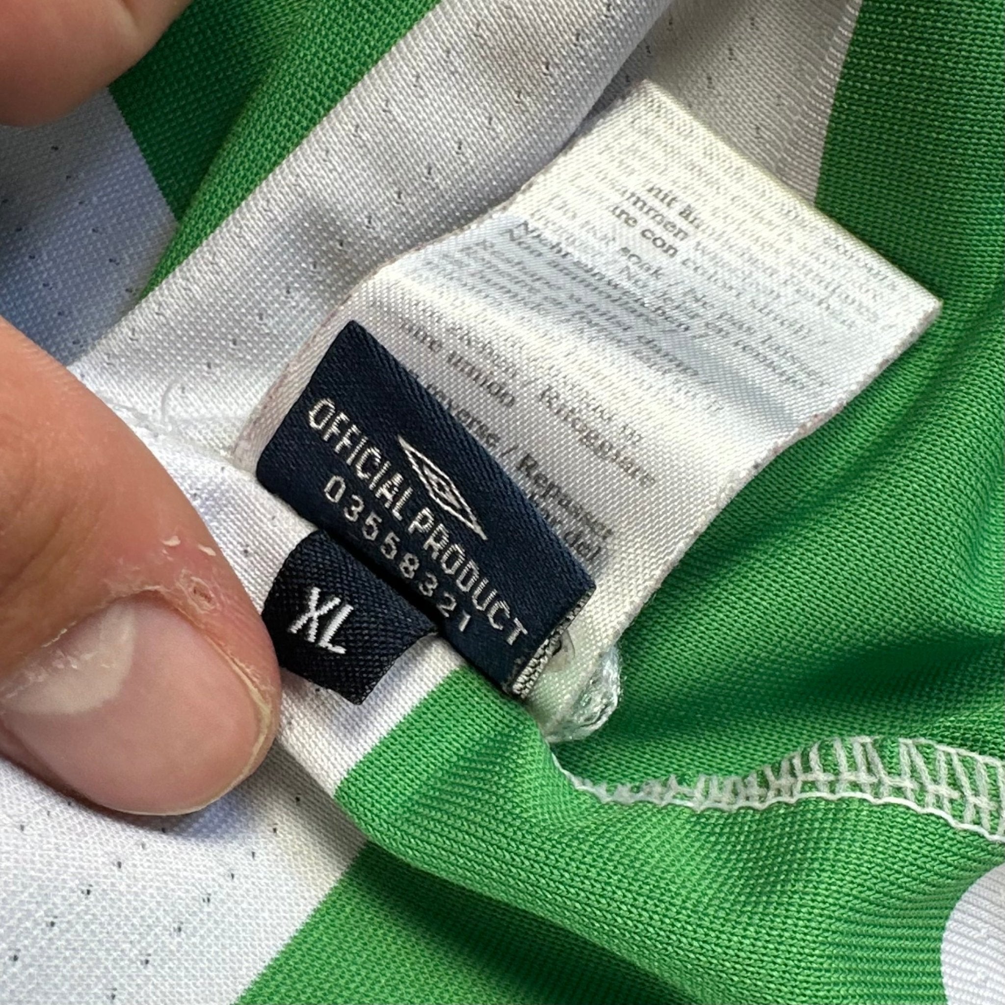 Celtic 2004-05 Home Shirt (XL) Juninho #7 - Kitplug
