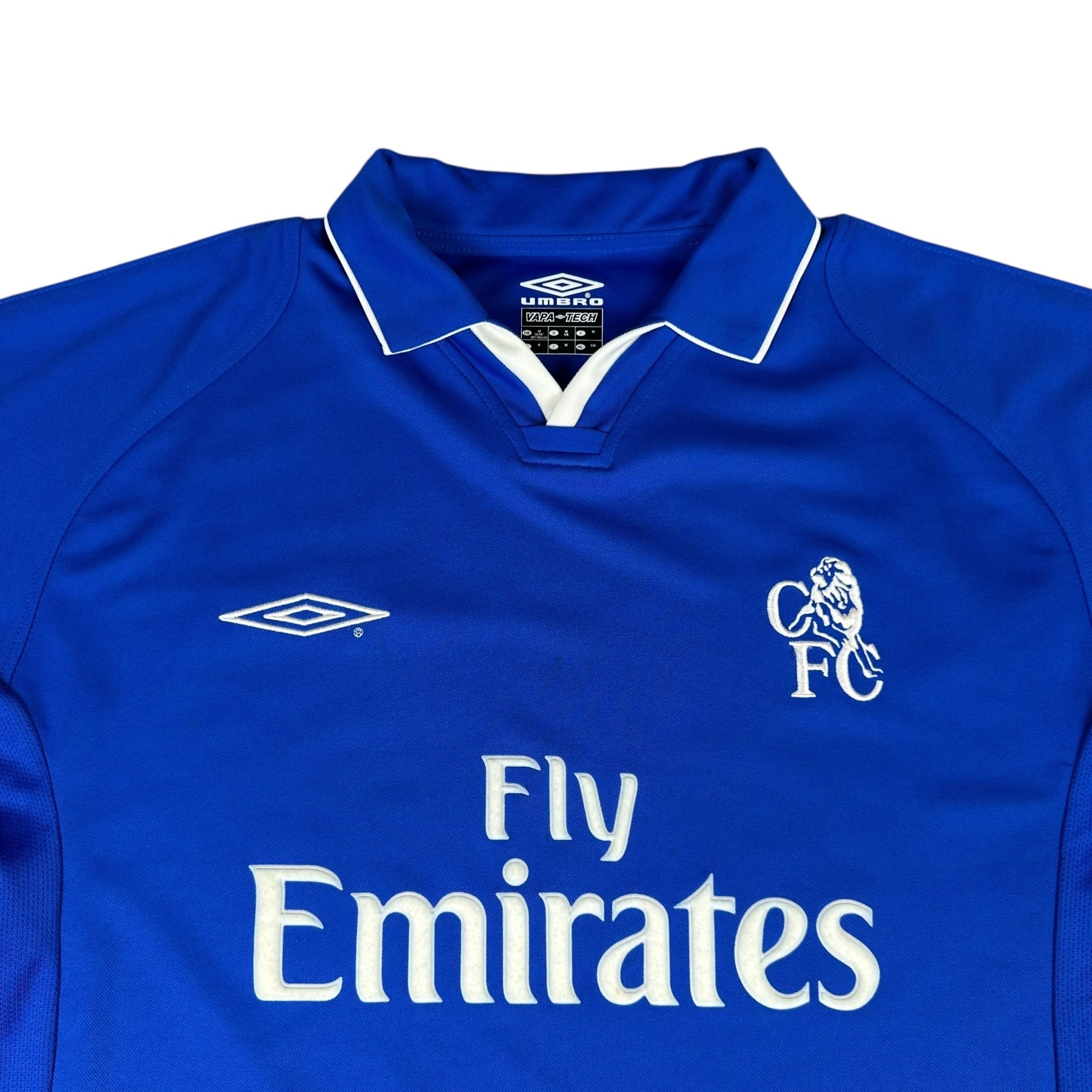 Chelsea 2001-03 Home Shirt (M) Zola #25 - Kitplug